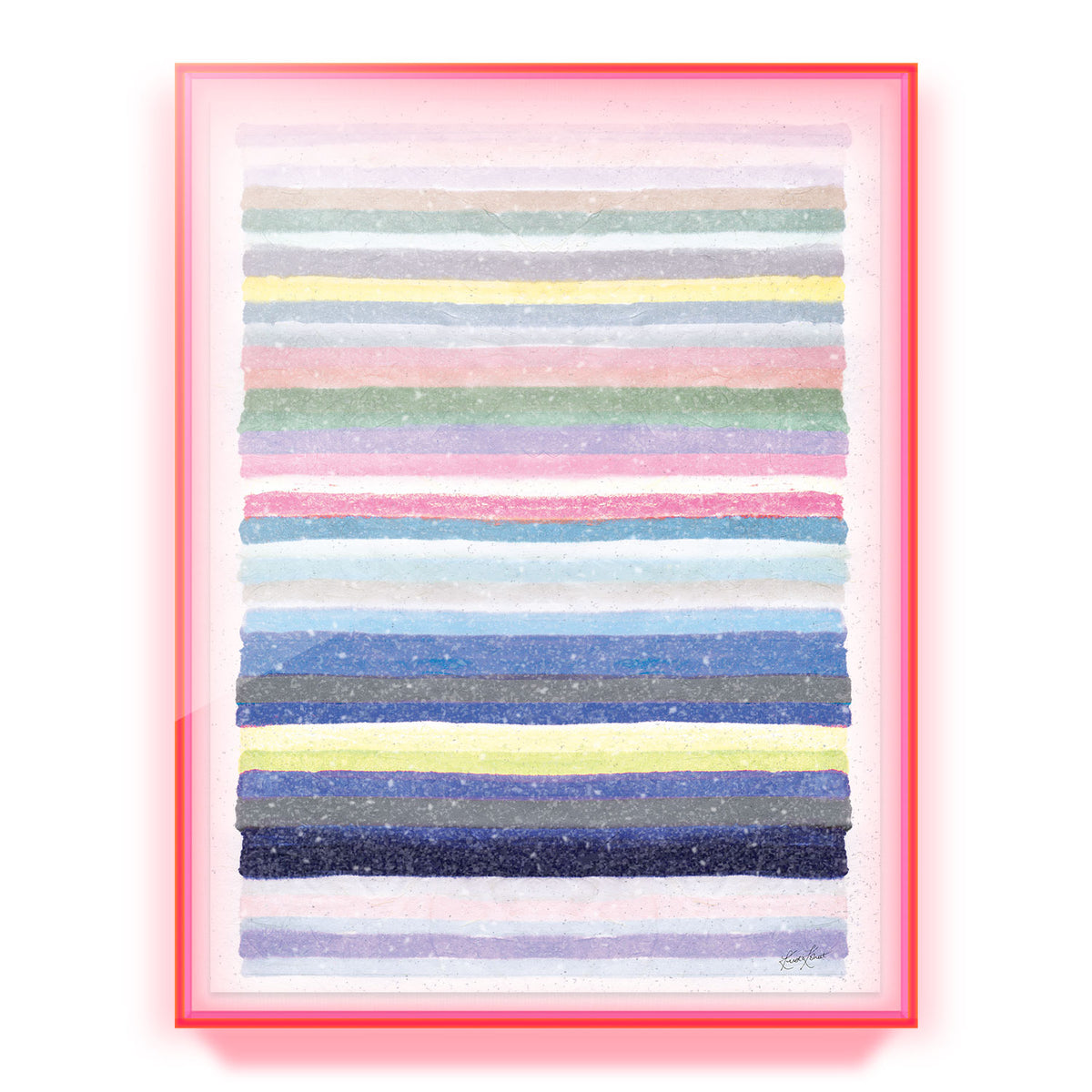 Chromatic Harmony #30 Embellished Print