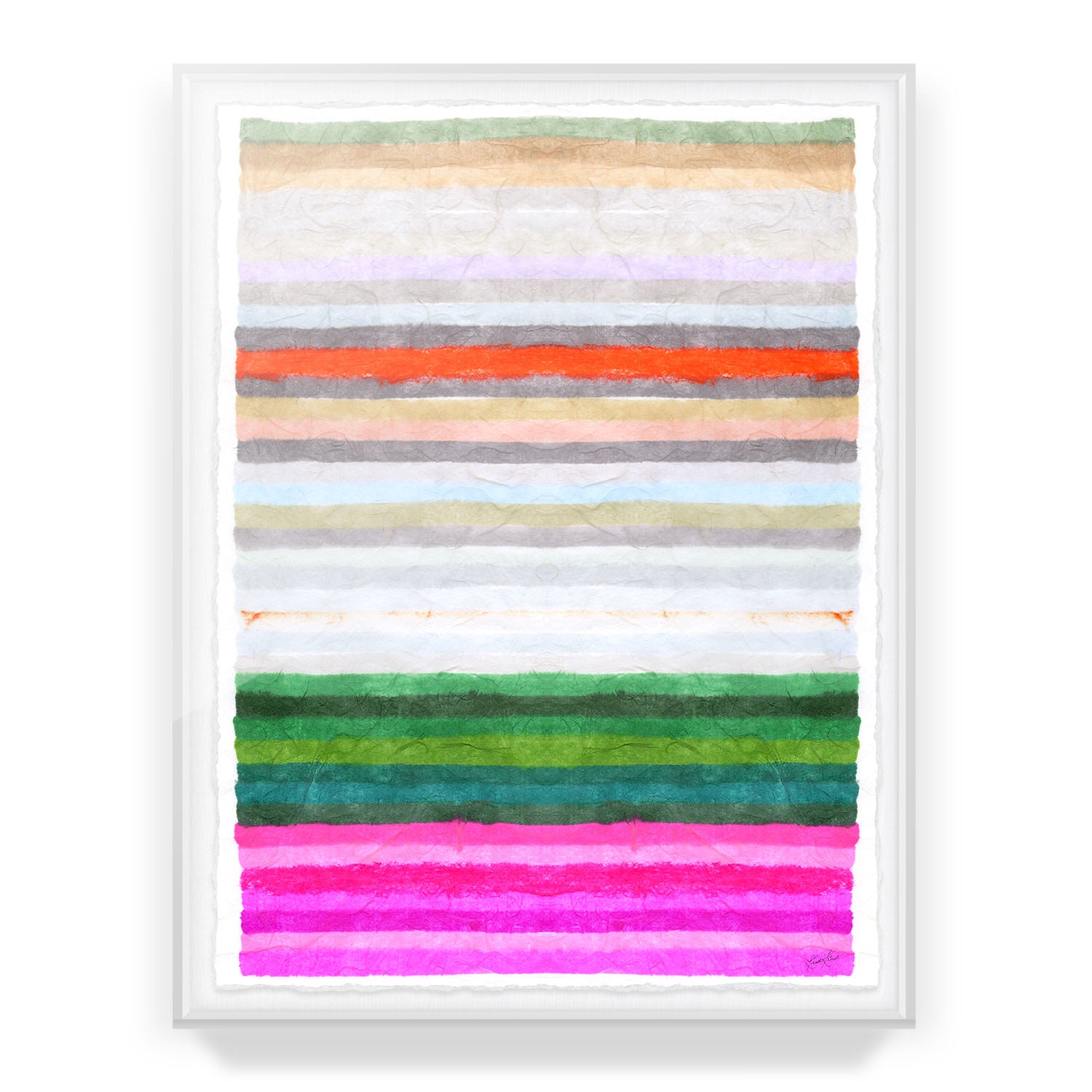Chromatic Harmony #7 Framed Art Print