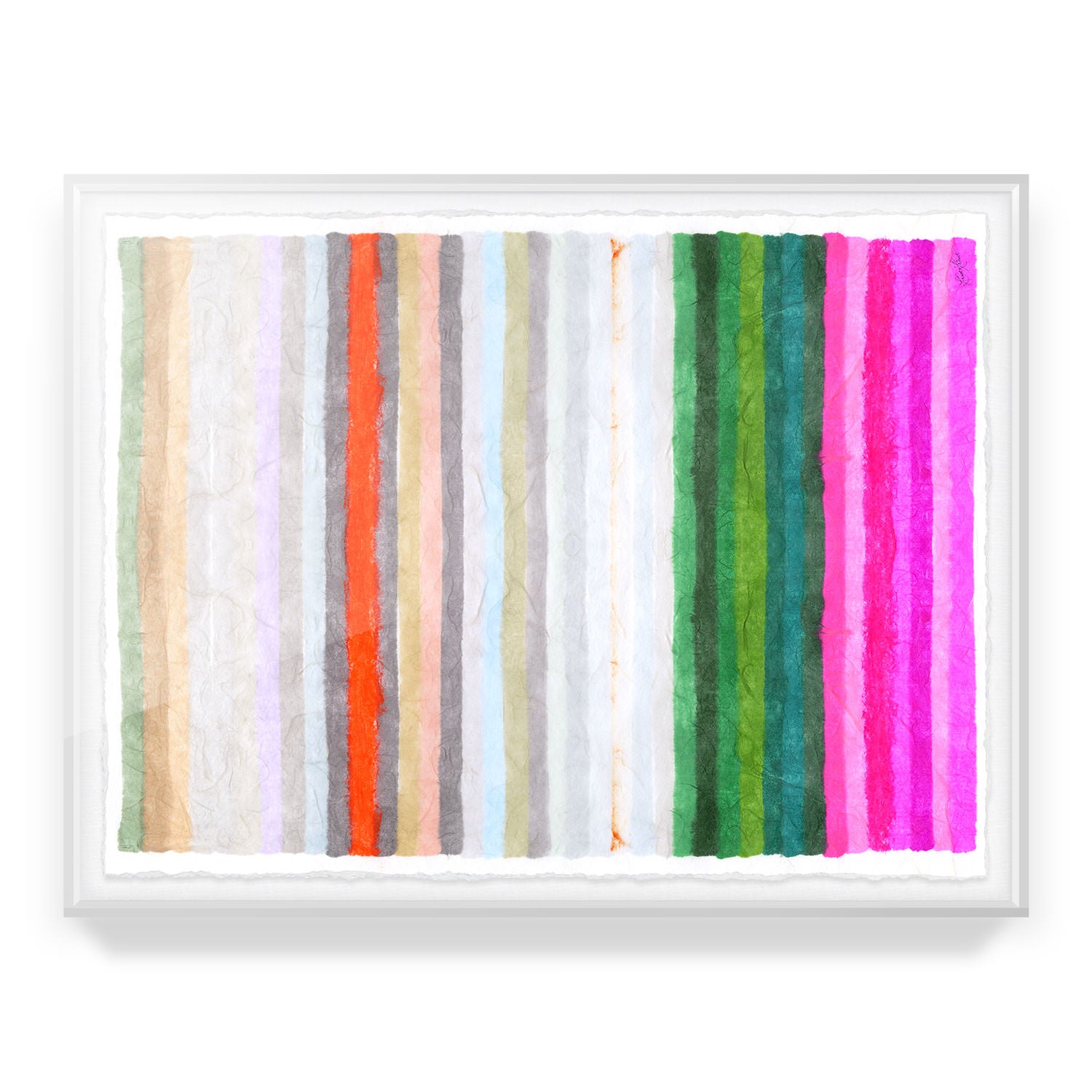 Chromatic Harmony #7 Framed Art Print