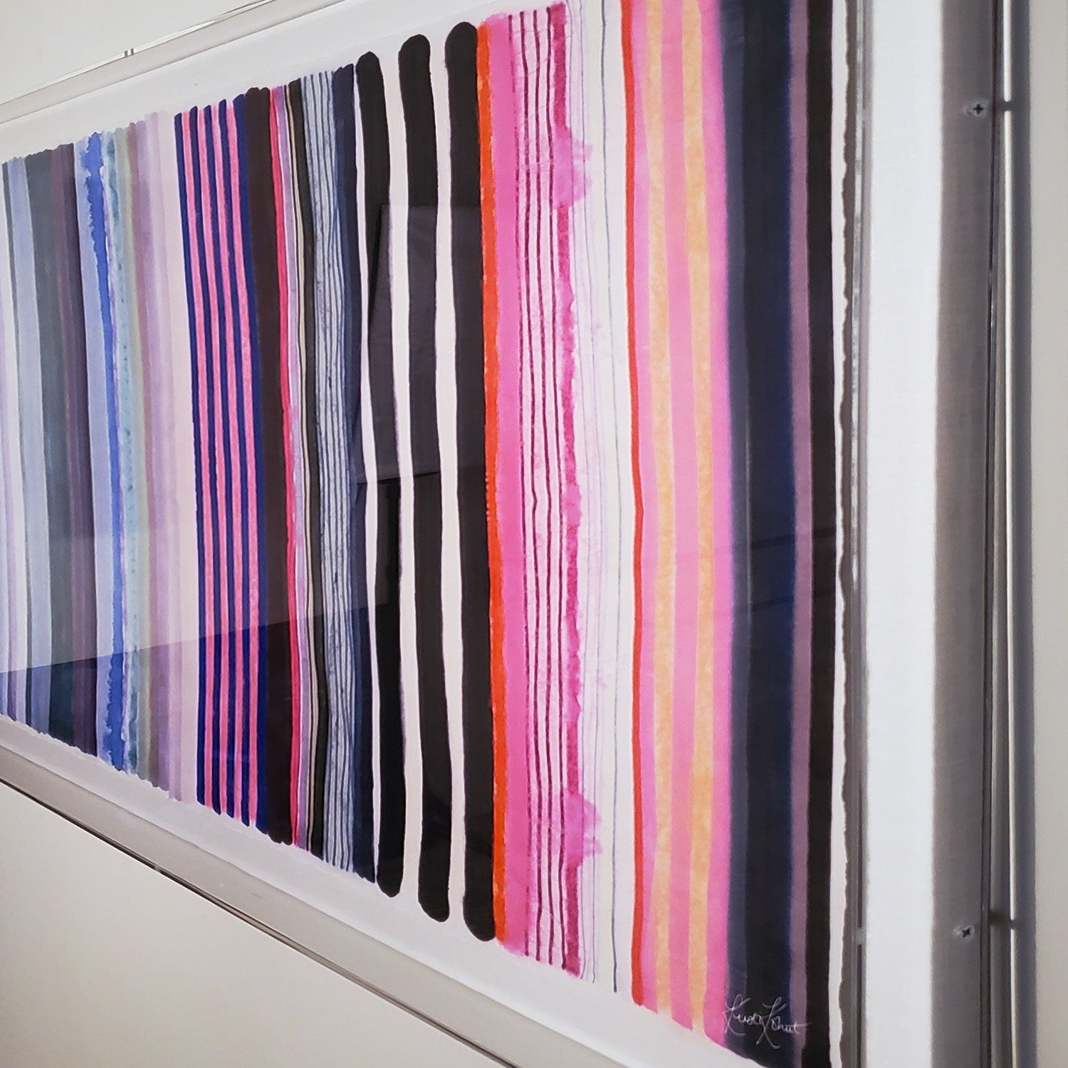 Framed in museum-quality lucite