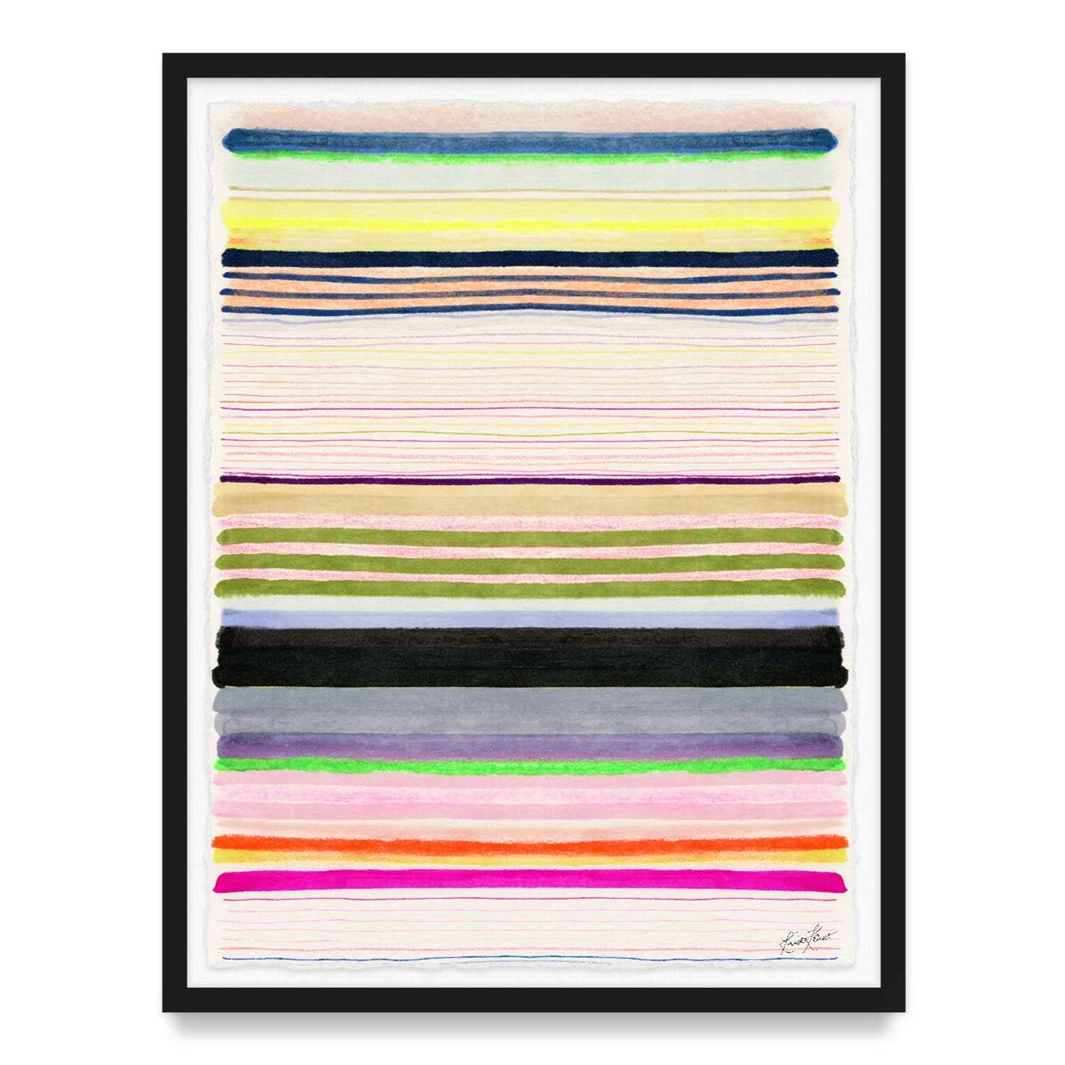 Chromatic Symphony #7 Framed Art Print