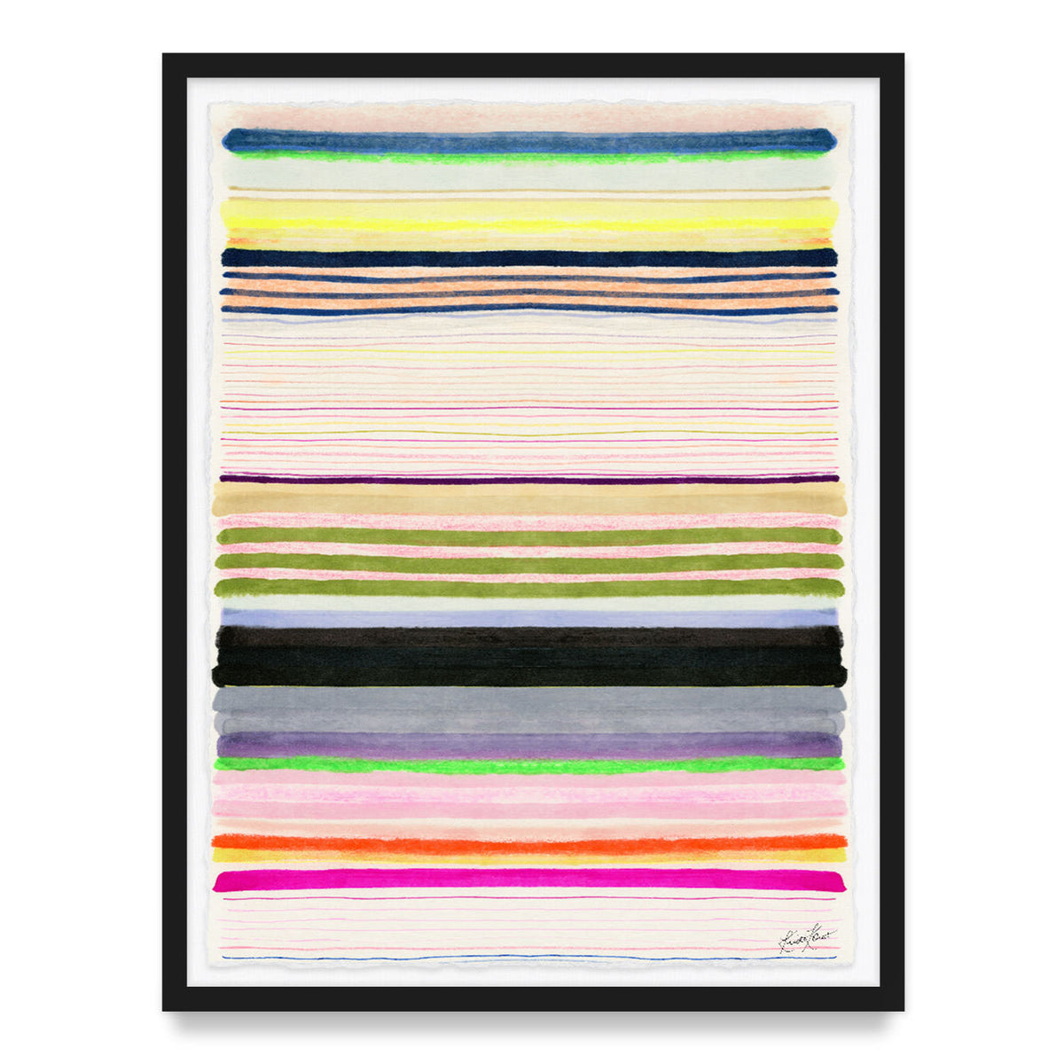 Chromatic Symphony #7 Framed Art Print