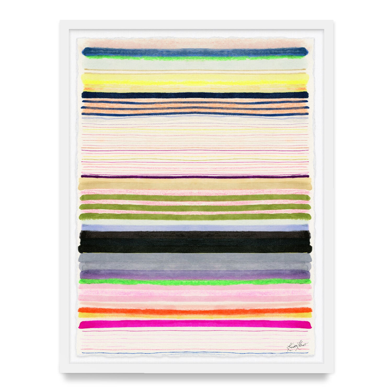Chromatic Symphony #7 Framed Art Print