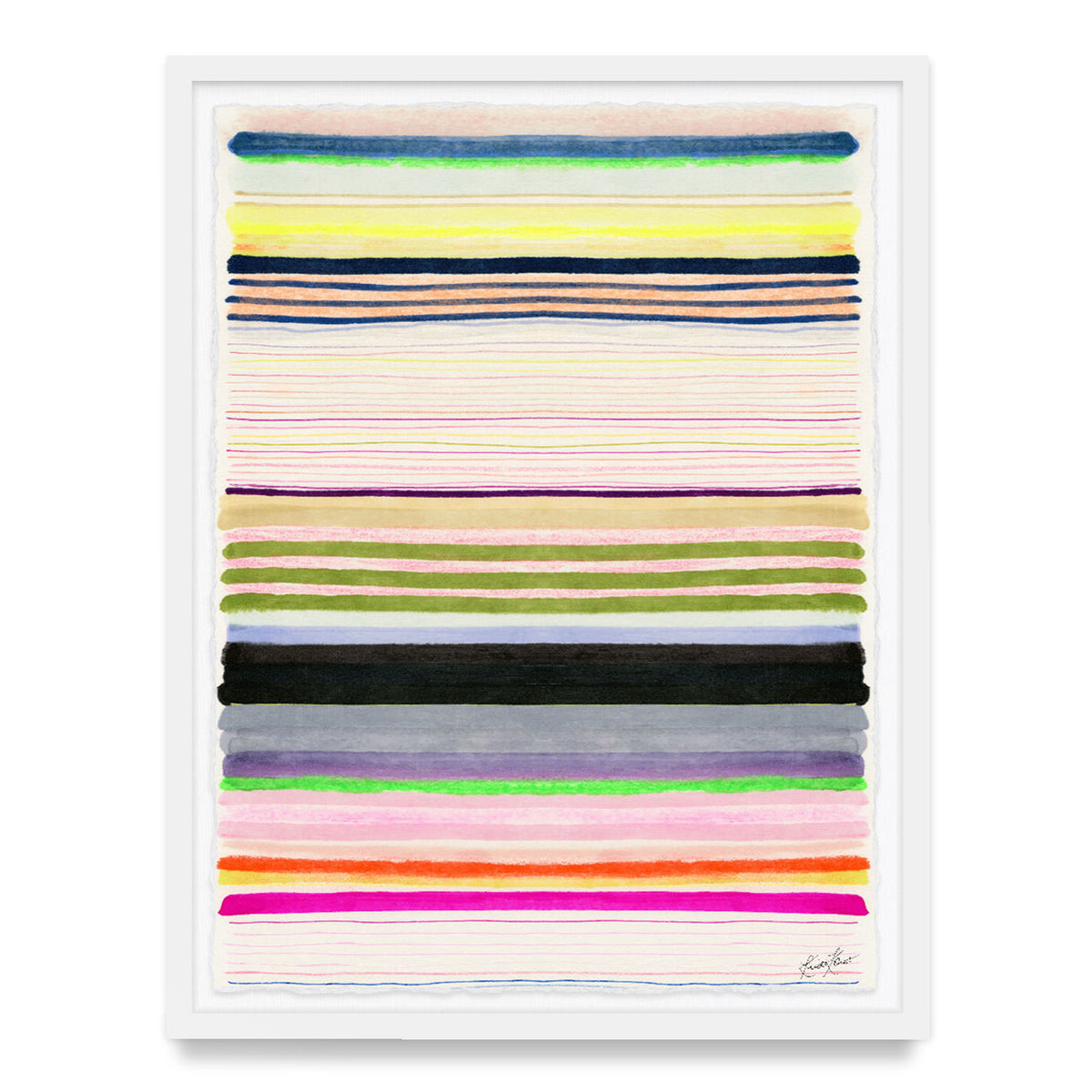 Chromatic Symphony #7 Framed Art Print