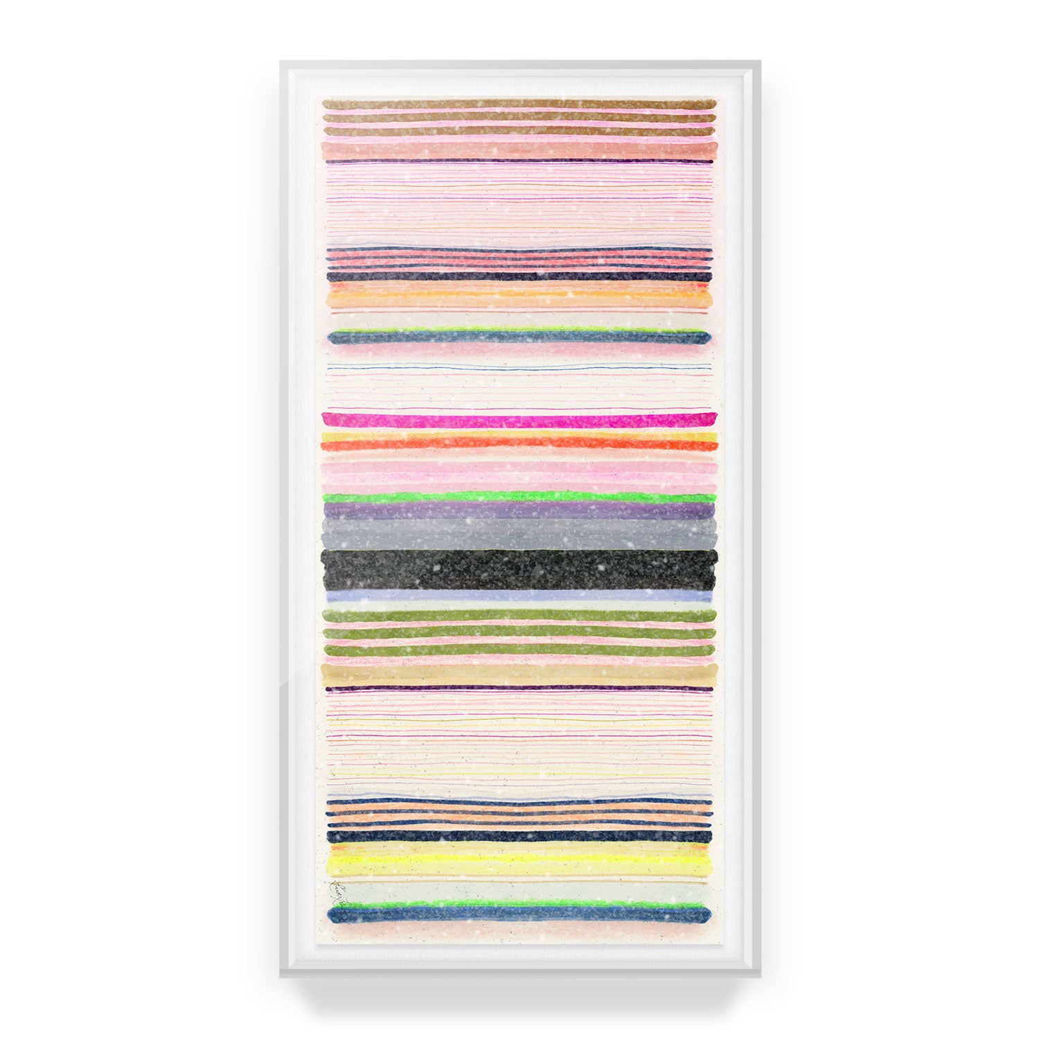 Chromatic Symphony #7 Embellished Print