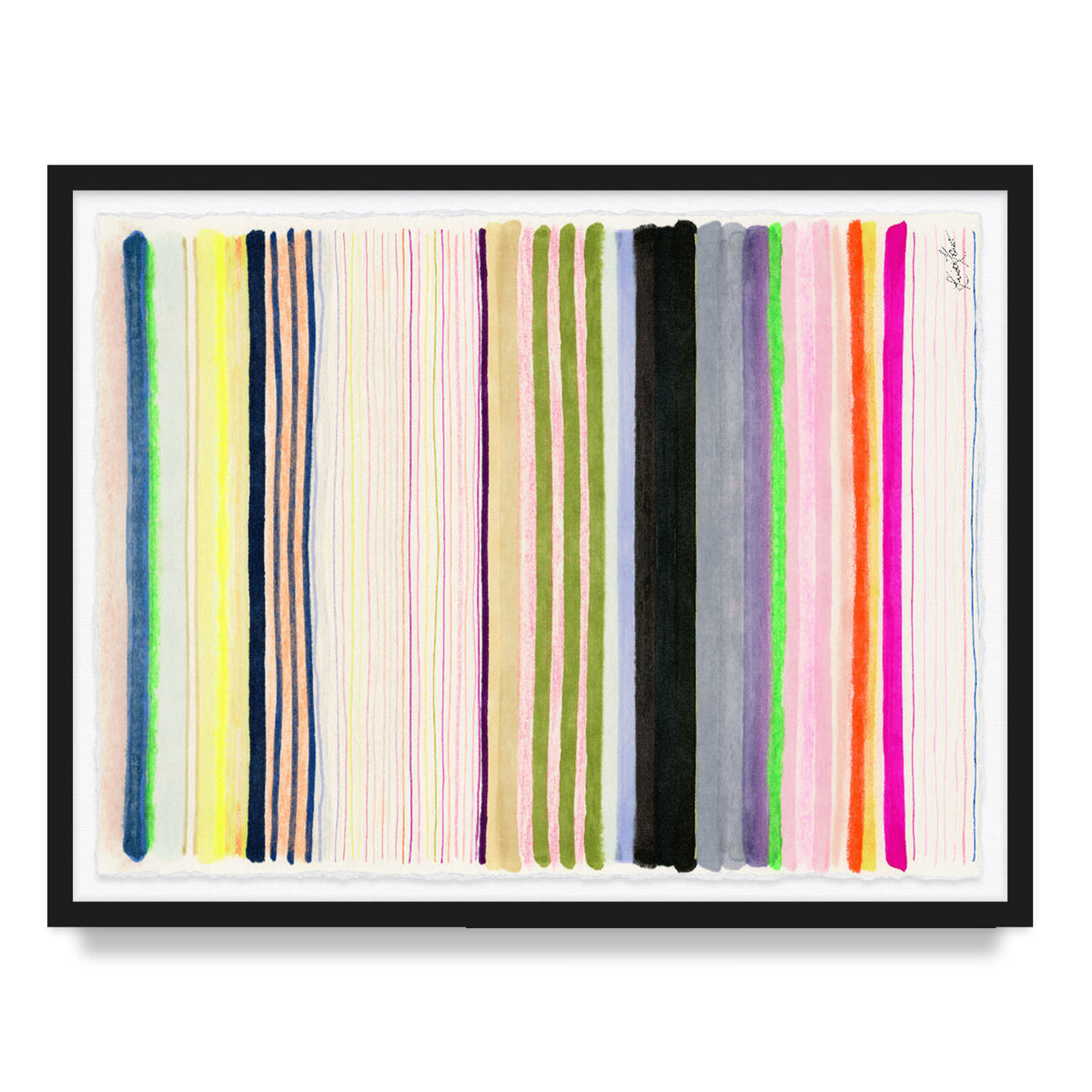 Chromatic Symphony #7 Framed Art Print