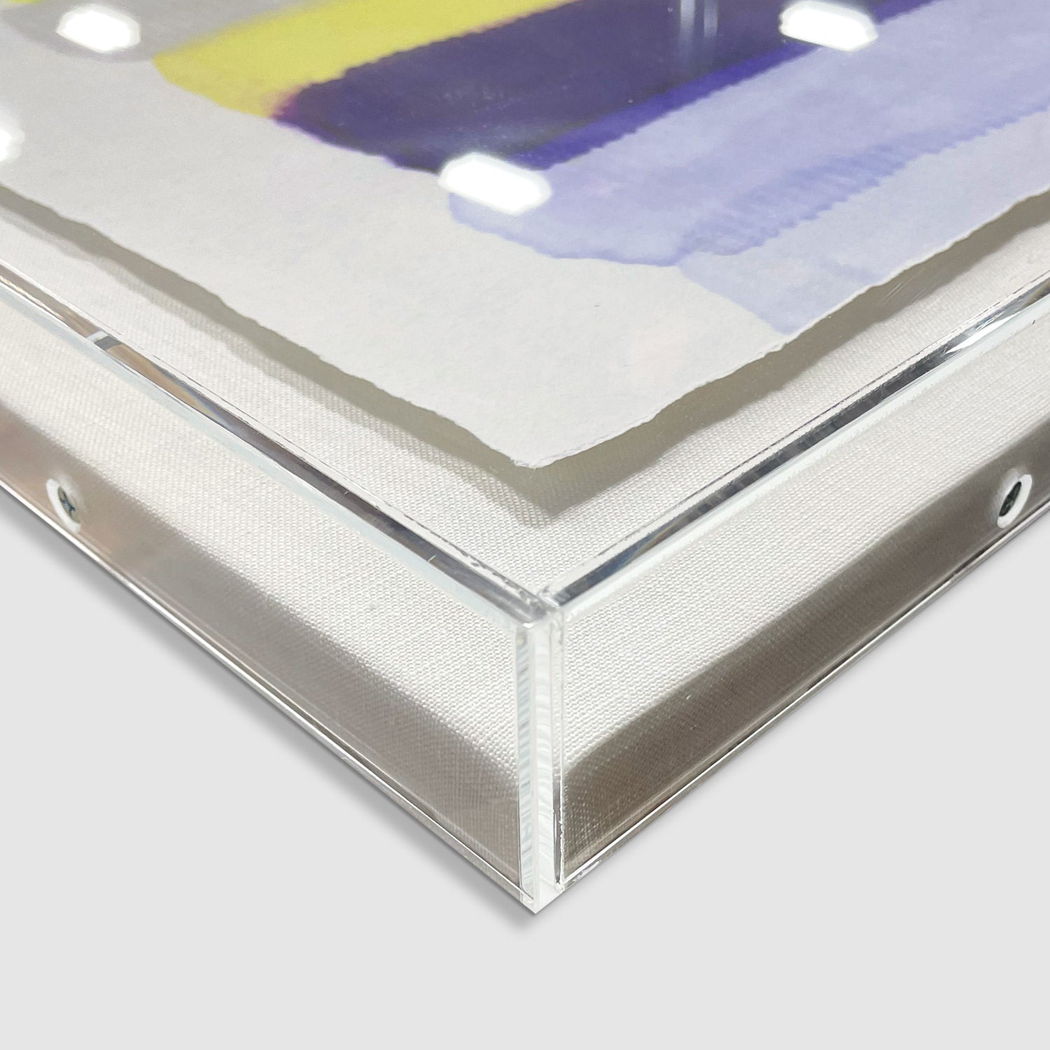 Layered, dimensional finish
