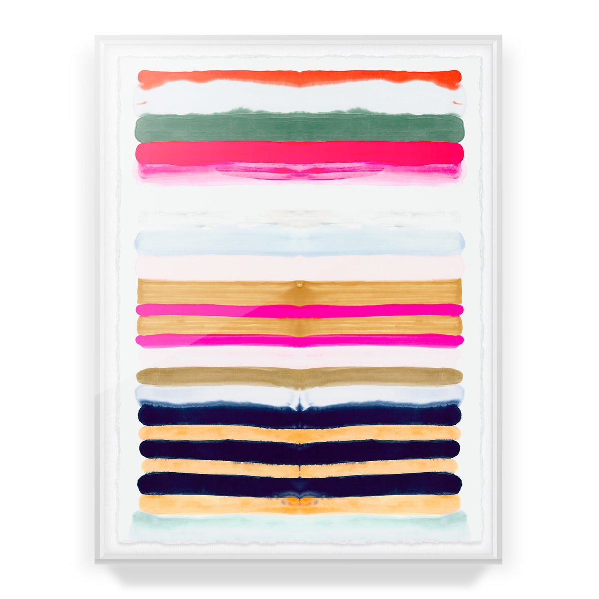 Hot Stripes 2 Framed Art Print