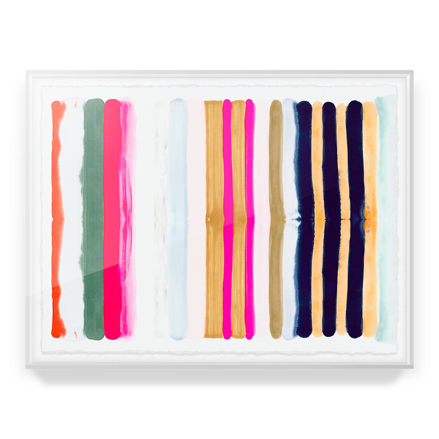 Hot Stripes 2 Framed Art Print