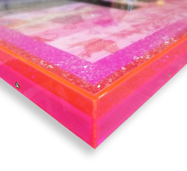 Pink Love #8 Embellished Print