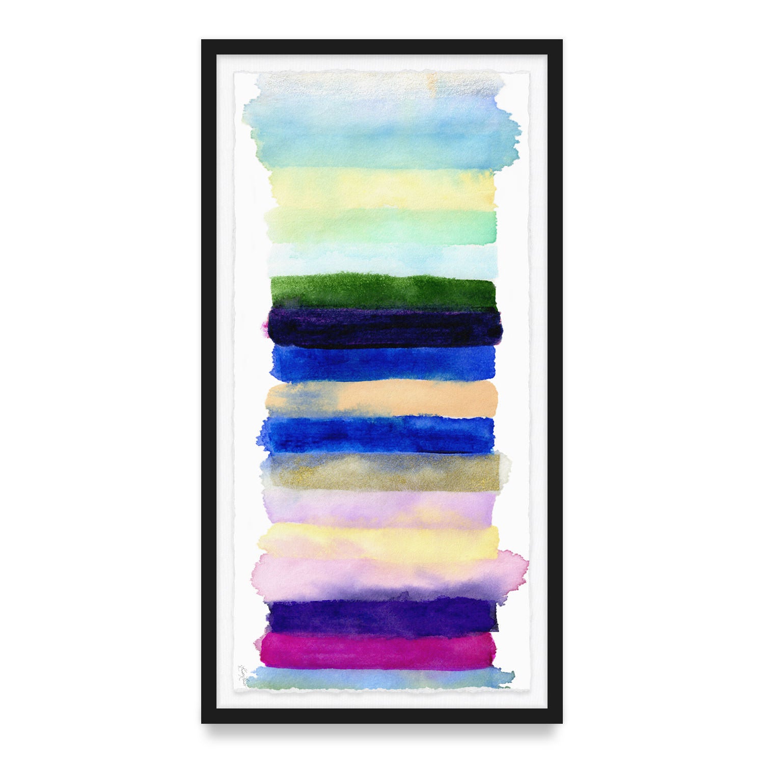 Radiant Stripe #2 Framed Art Print