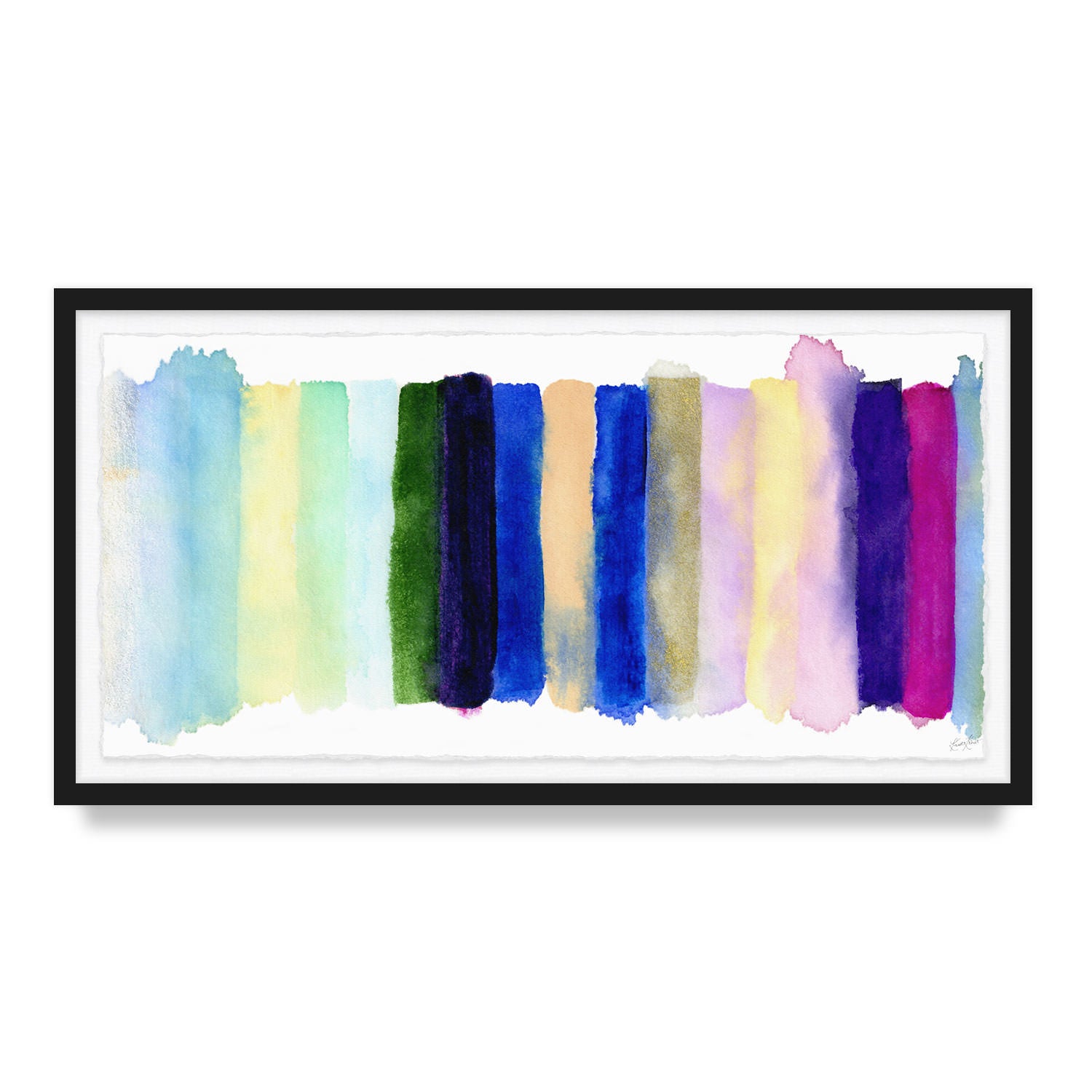Radiant Stripe #2 Framed Art Print