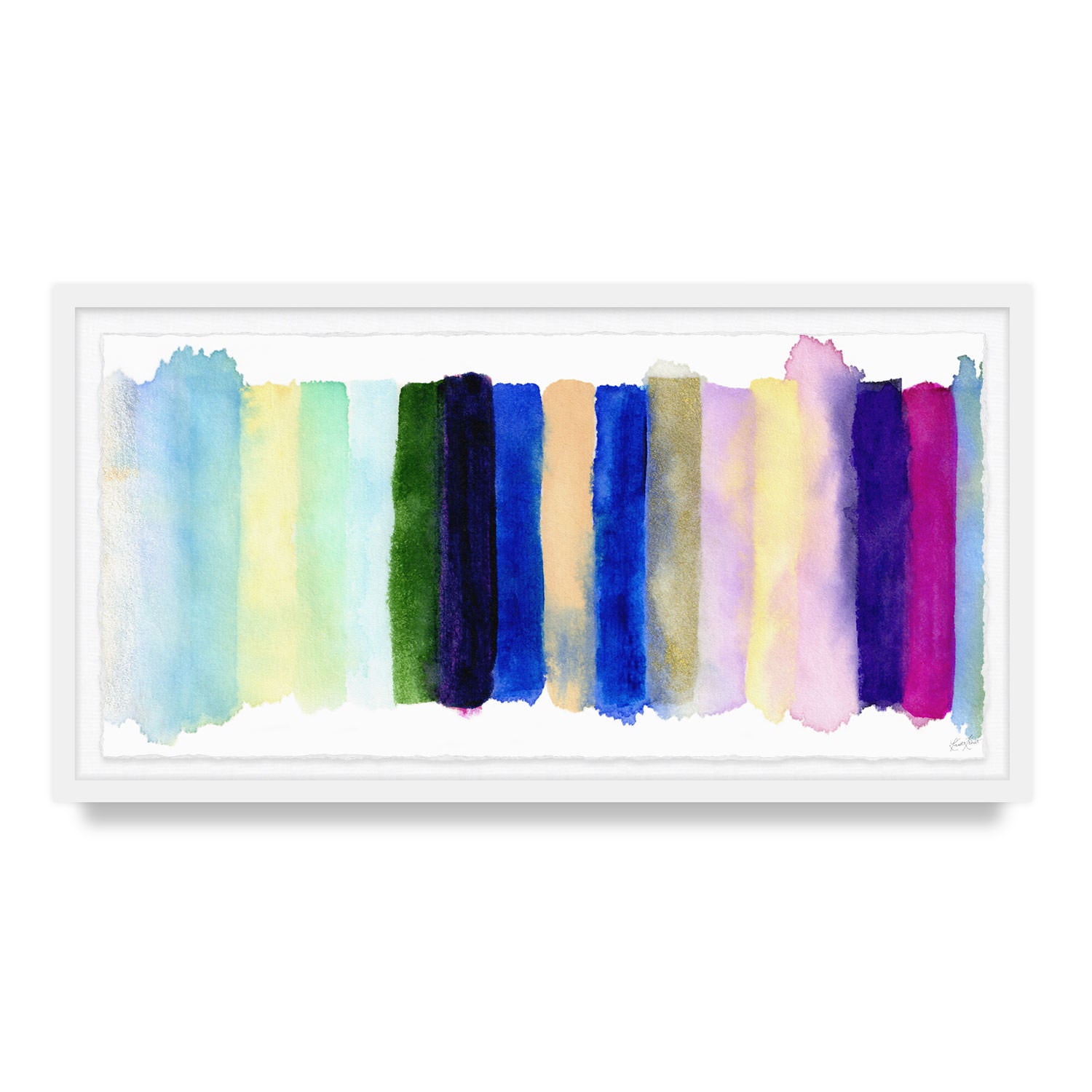 Radiant Stripe #2 Framed Art Print