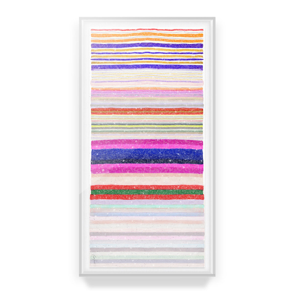 Rainbow Bliss Embellished Print