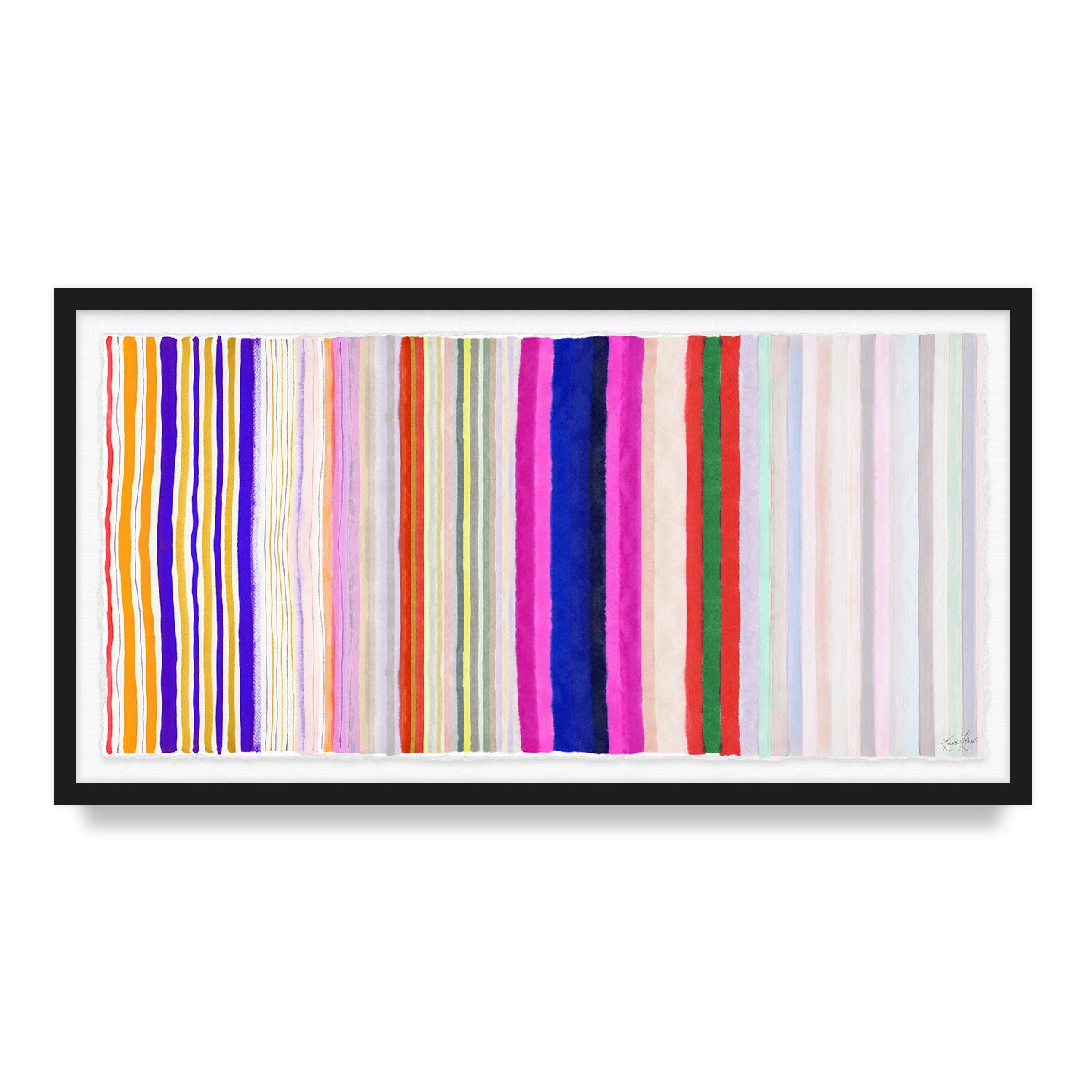 Rainbow Bliss Framed Art Print