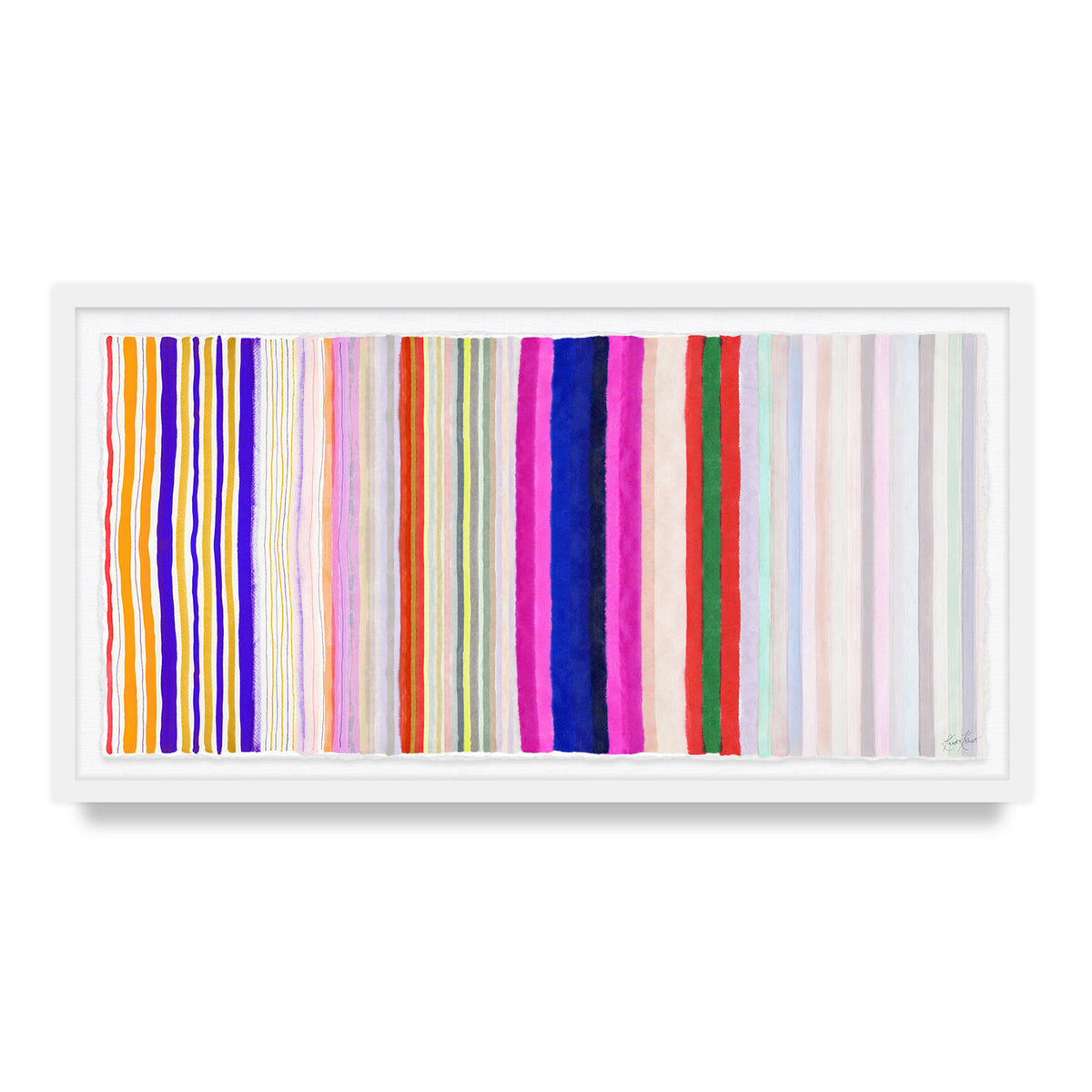 Rainbow Bliss Framed Art Print