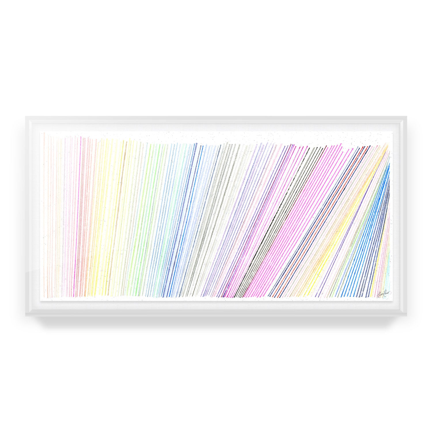 Rainbow Bright Embellished Print