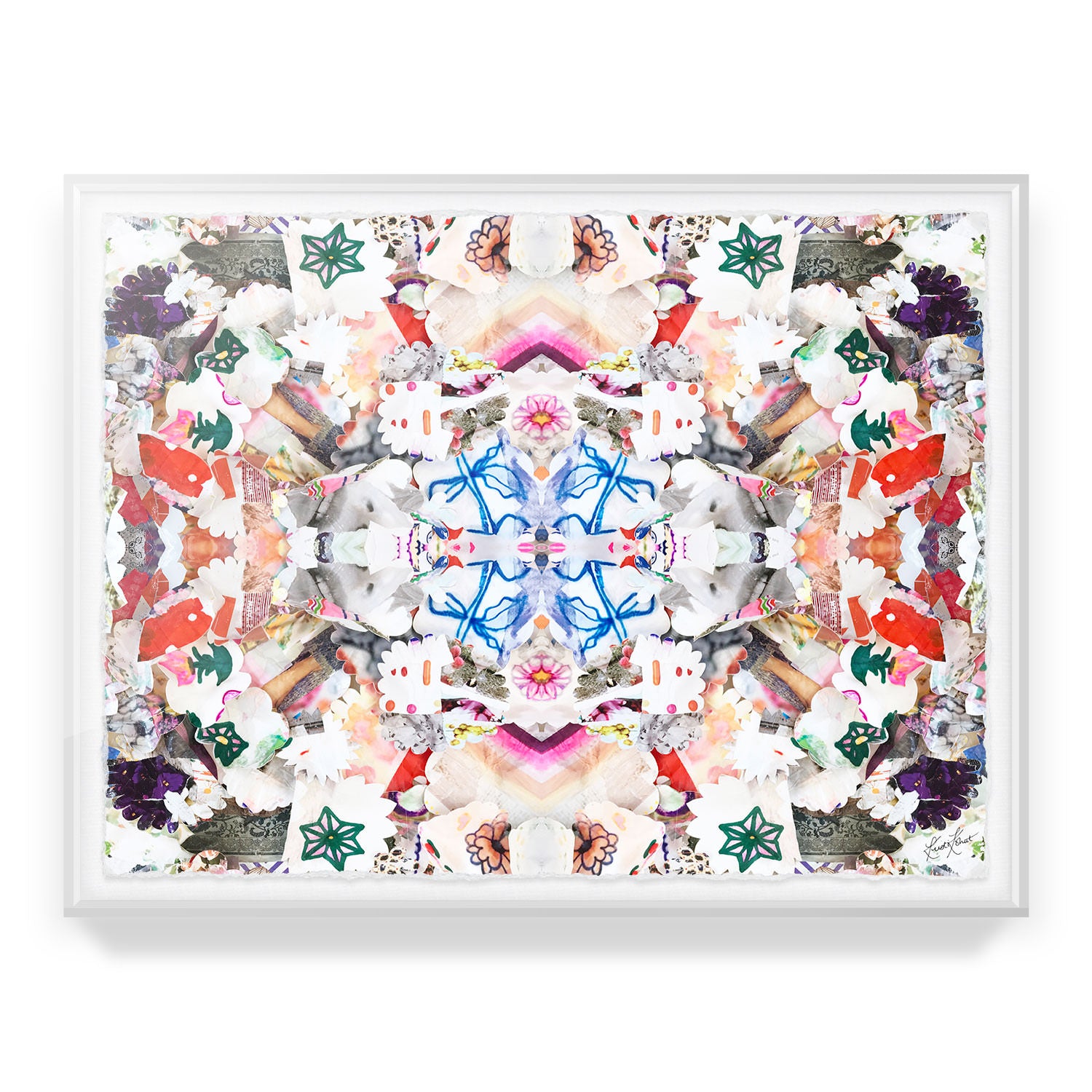 Shine Like Those Rubies Framed Art Print