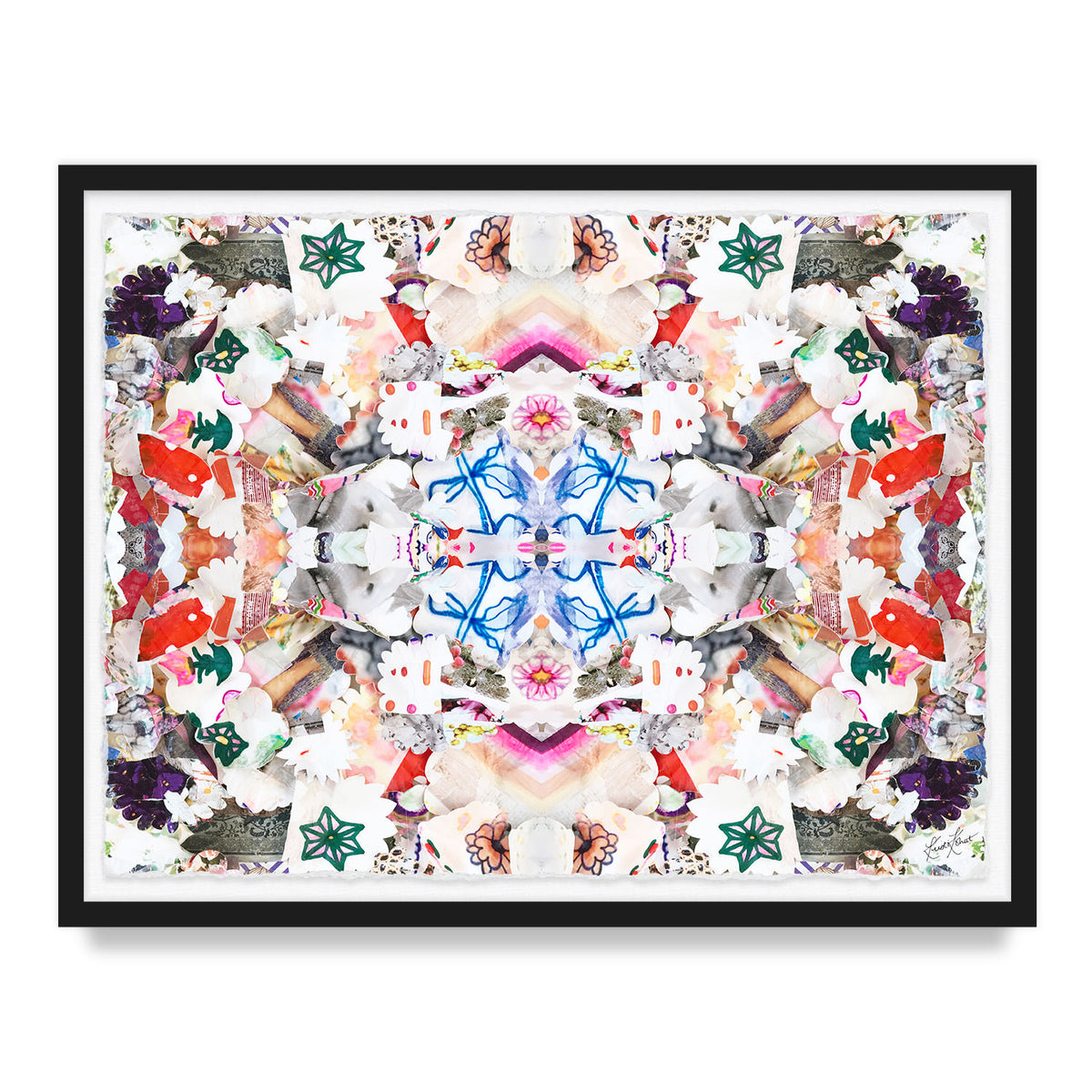 Shine Like Those Rubies Framed Art Print