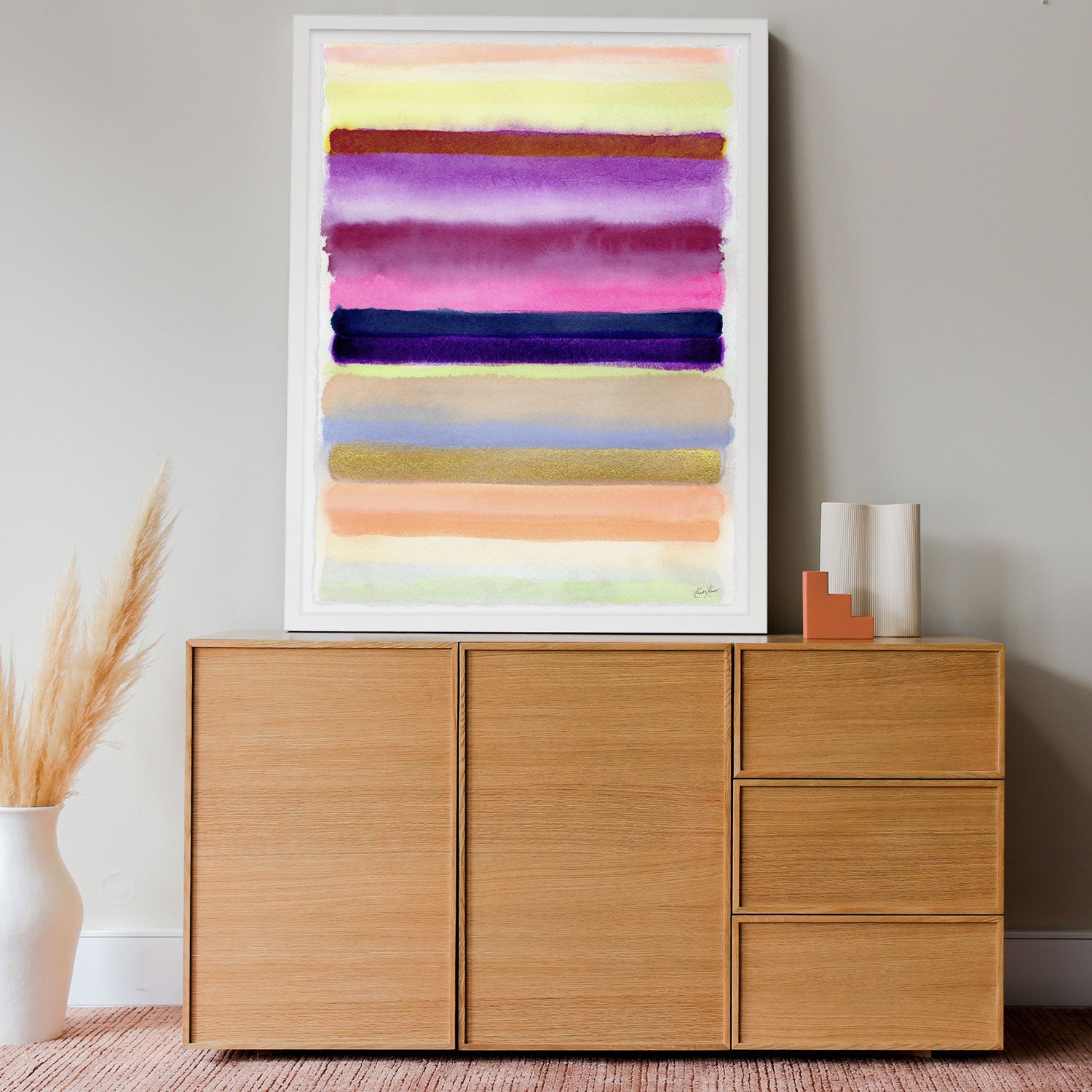 Summer Vibe Framed Art Print