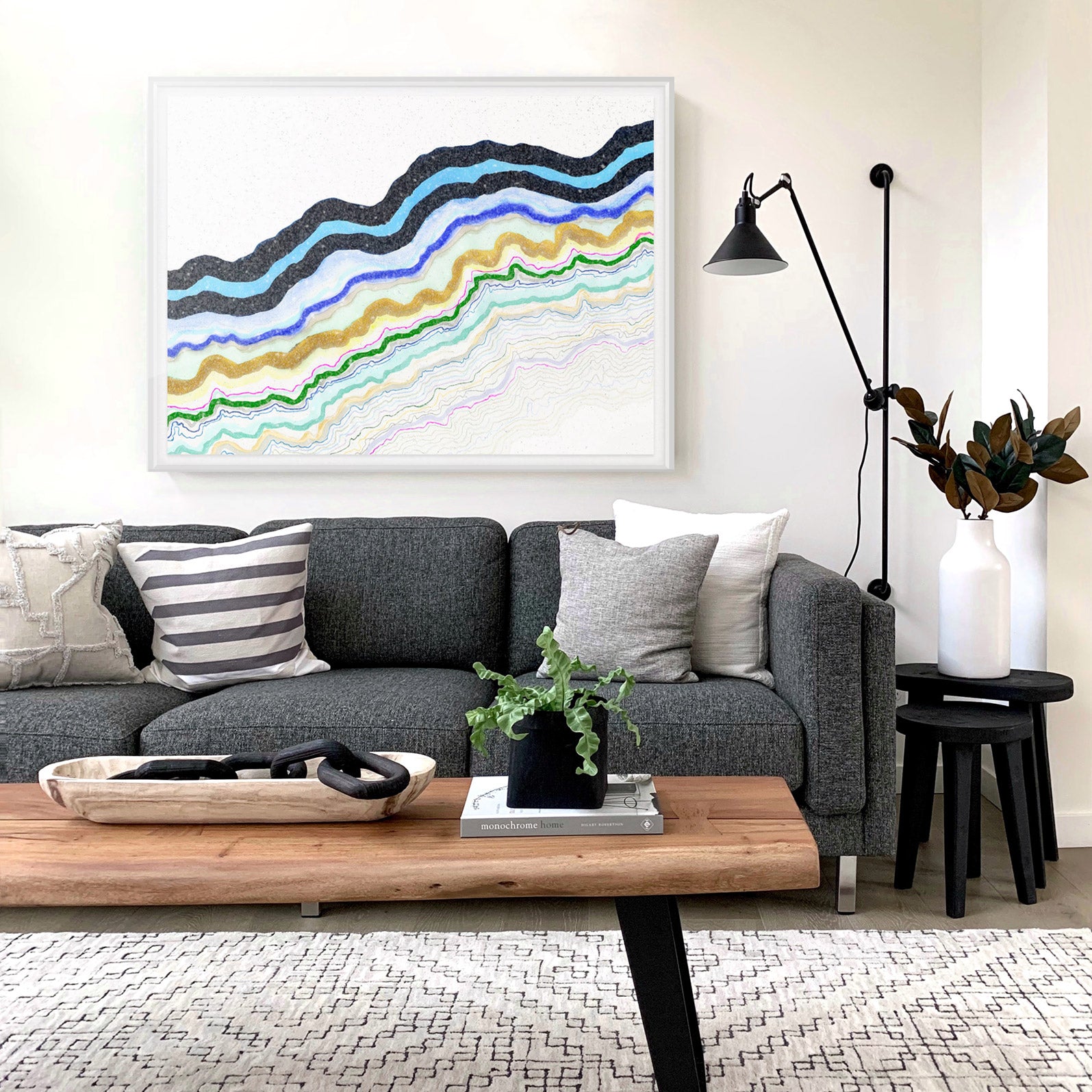 Symphonic Atlas #2 Embellished Print