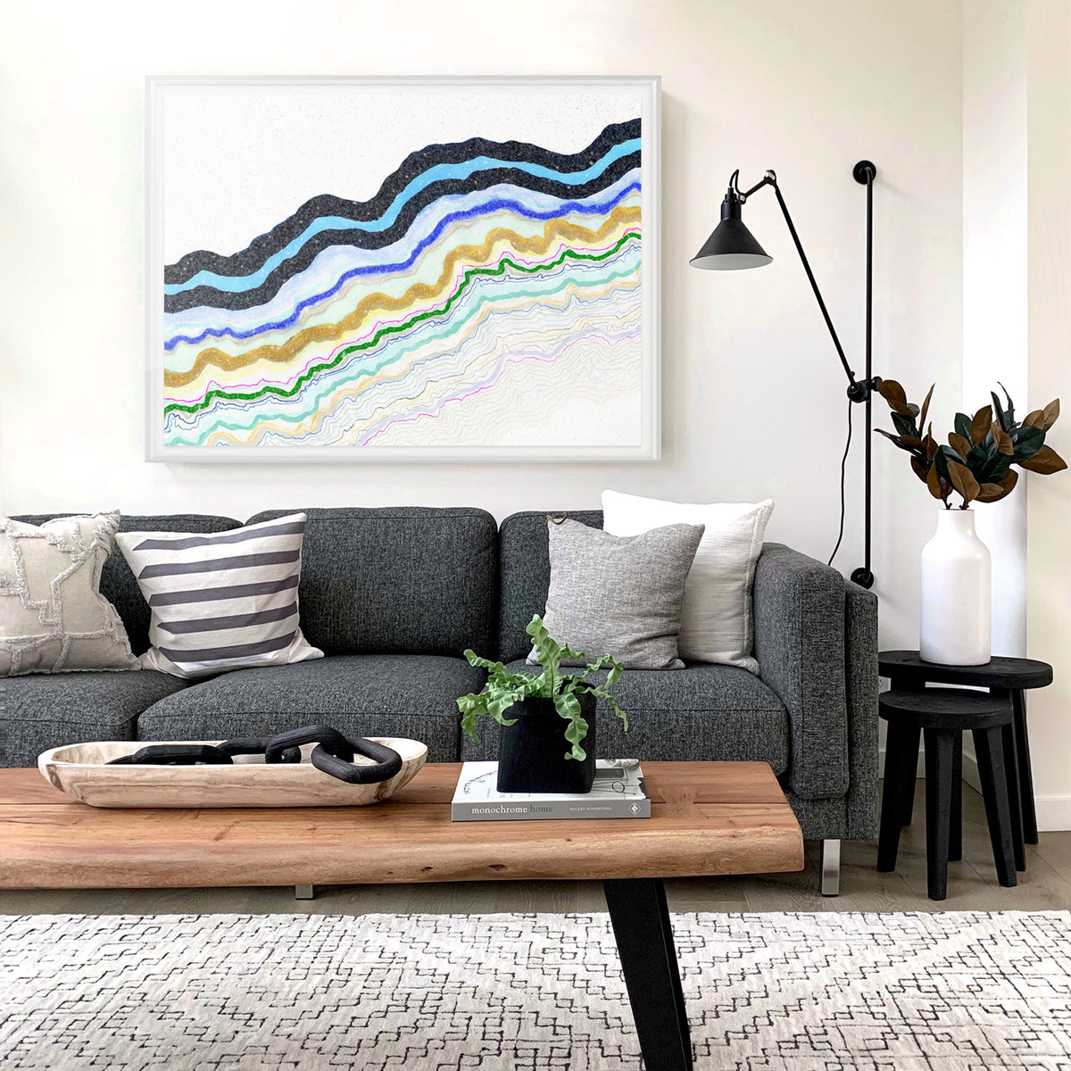 Symphonic Atlas #2 Embellished Print