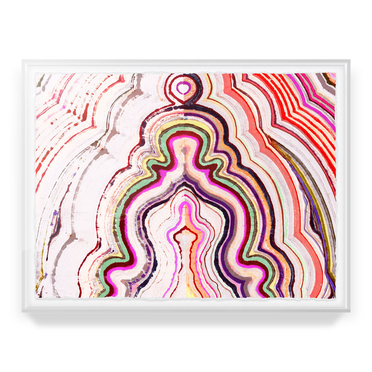 Wanderer Agate Framed Art Print