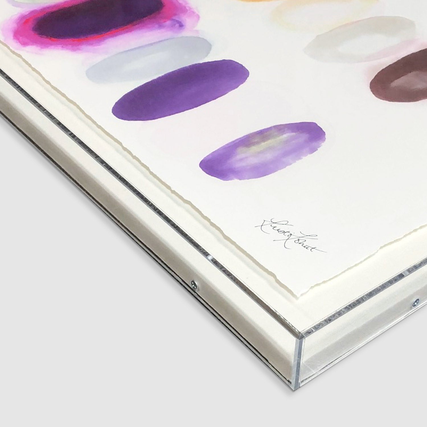 Layered, dimensional finish