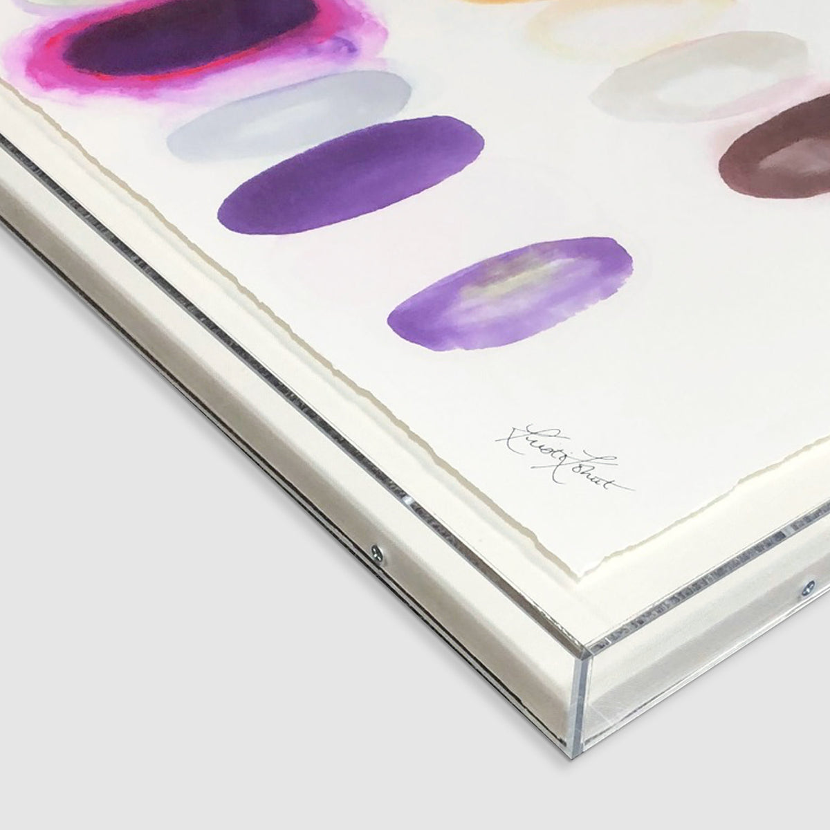 Layered, dimensional finish