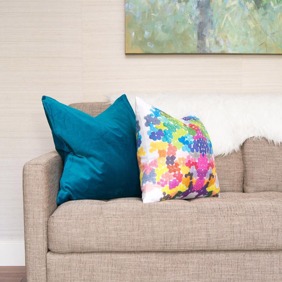 On Fire Pillow Hapi Art®️