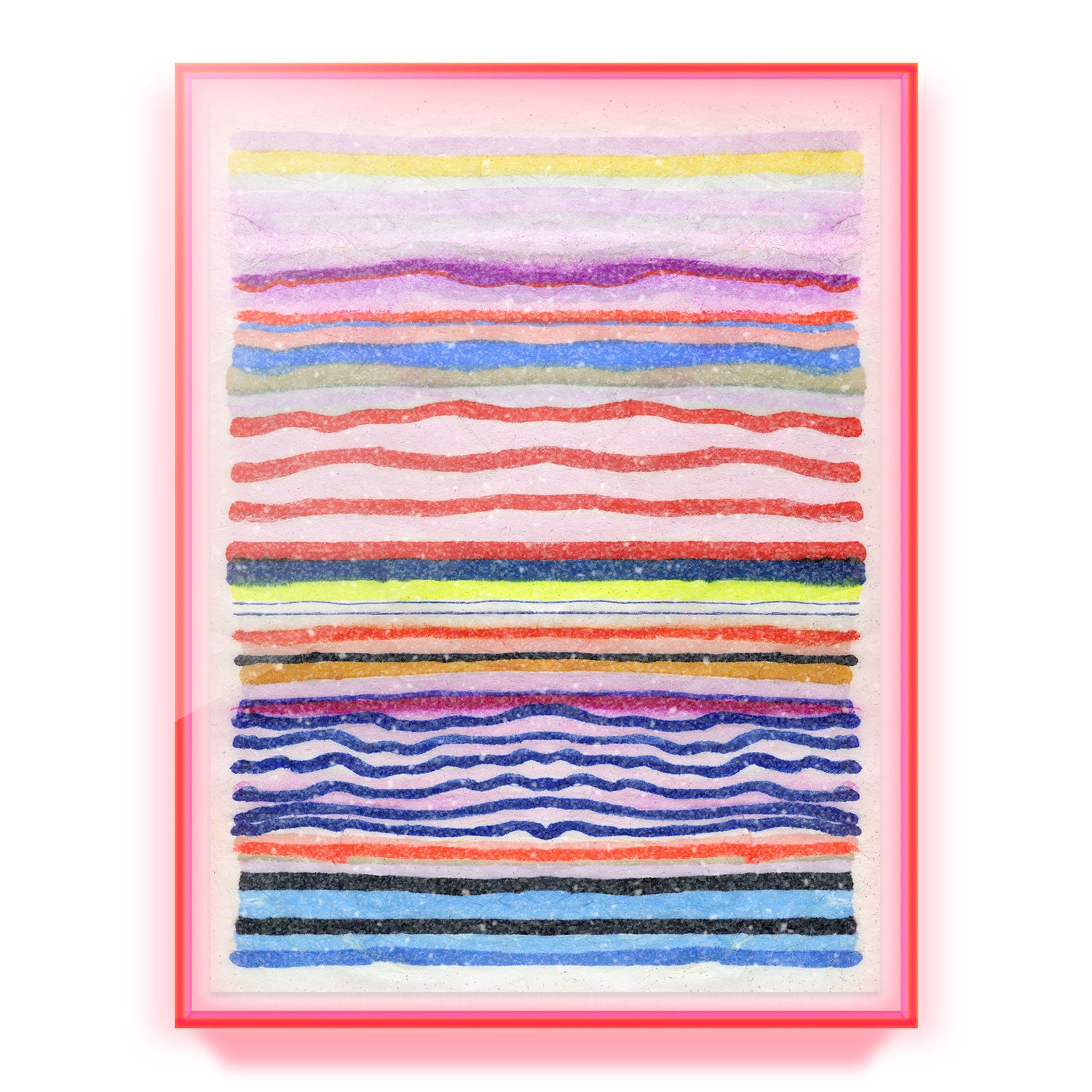 Chromatic Beat #2 Embellished Print