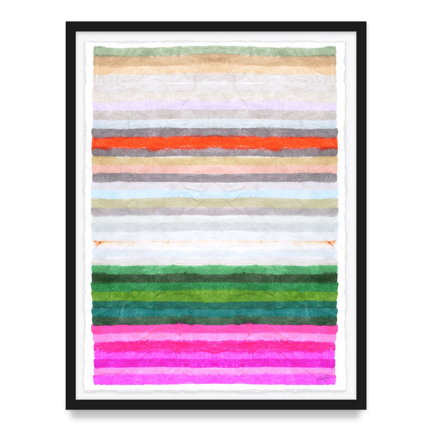 Chromatic Harmony #7 Framed Art Print