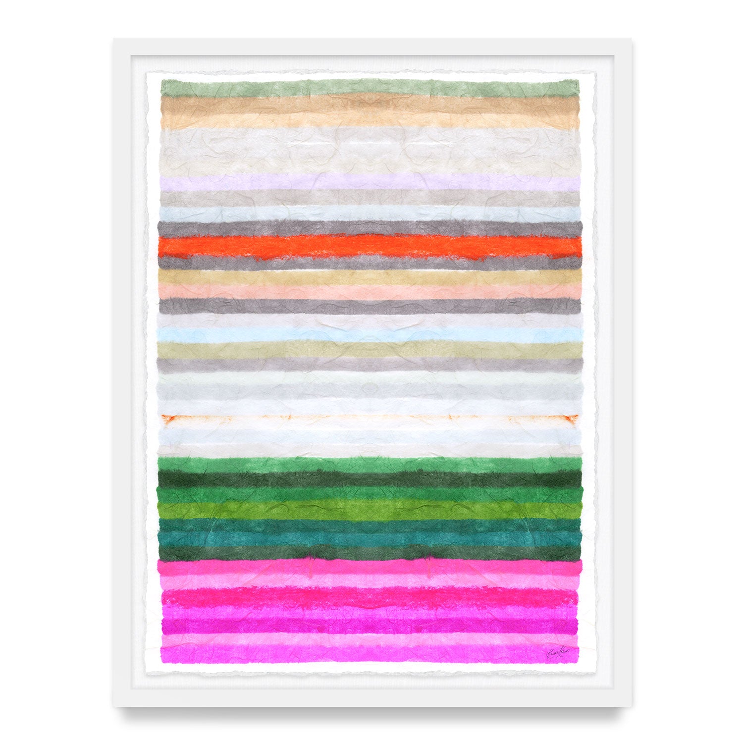 Chromatic Harmony #7 Framed Art Print