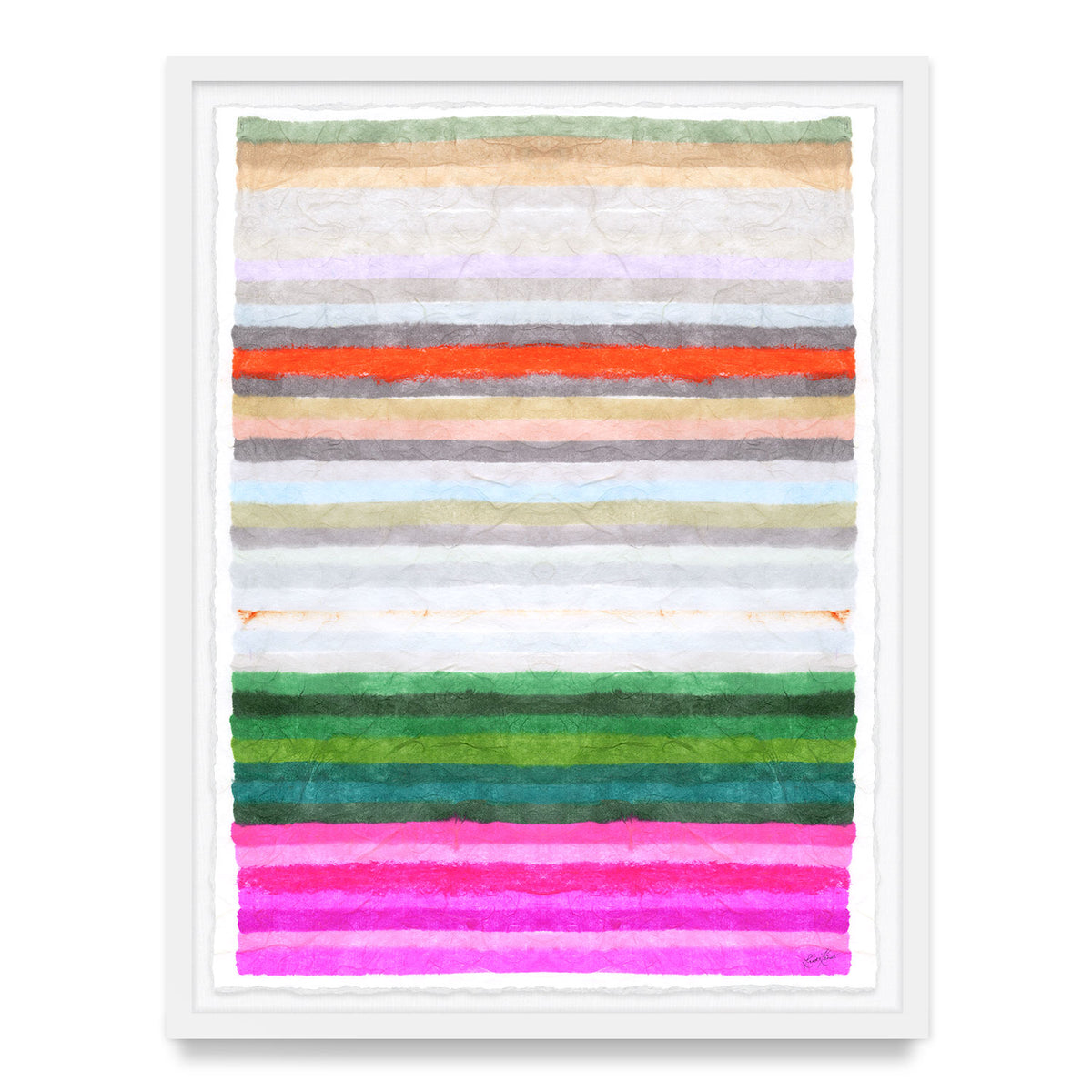 Chromatic Harmony #7 Framed Art Print