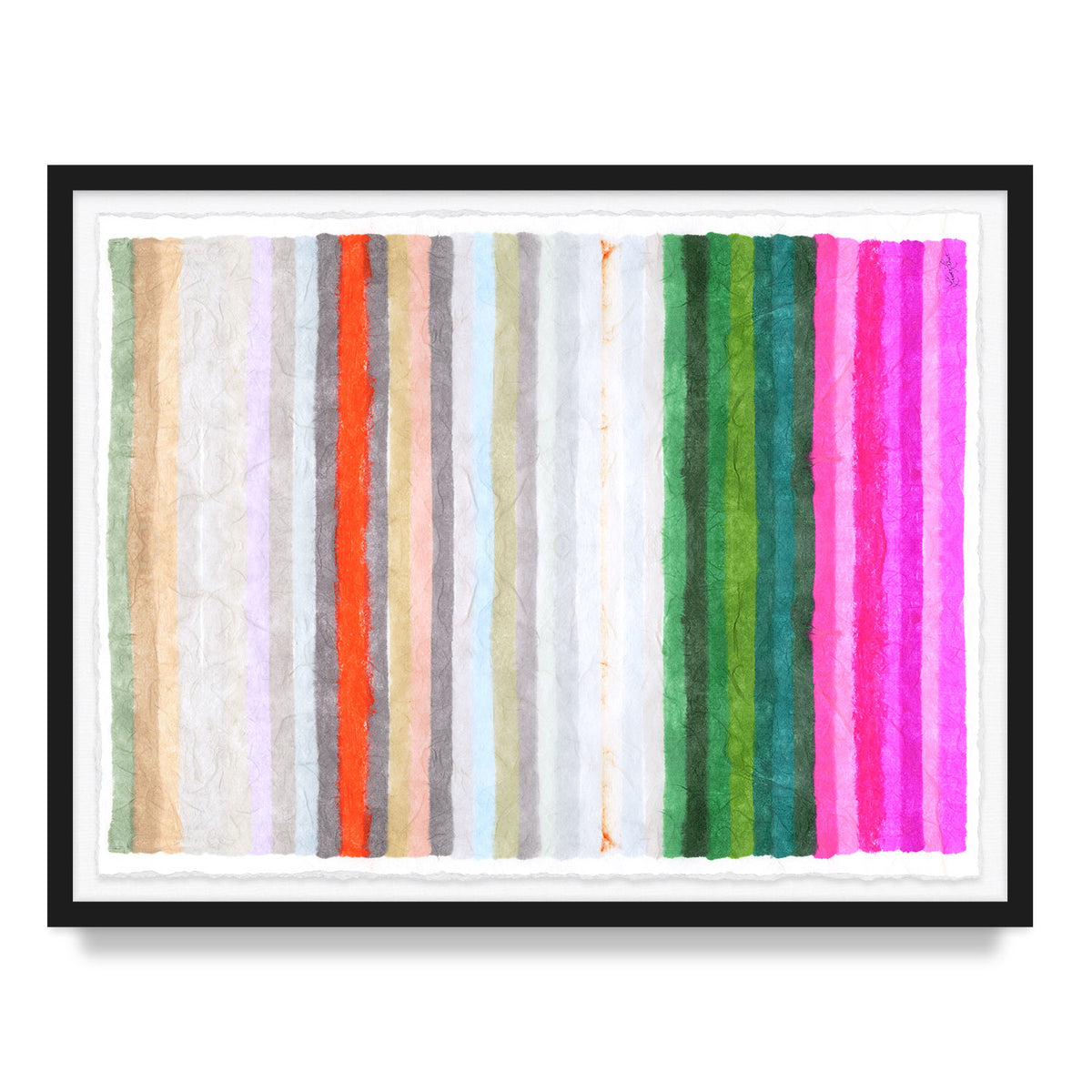 Chromatic Harmony #7 Framed Art Print