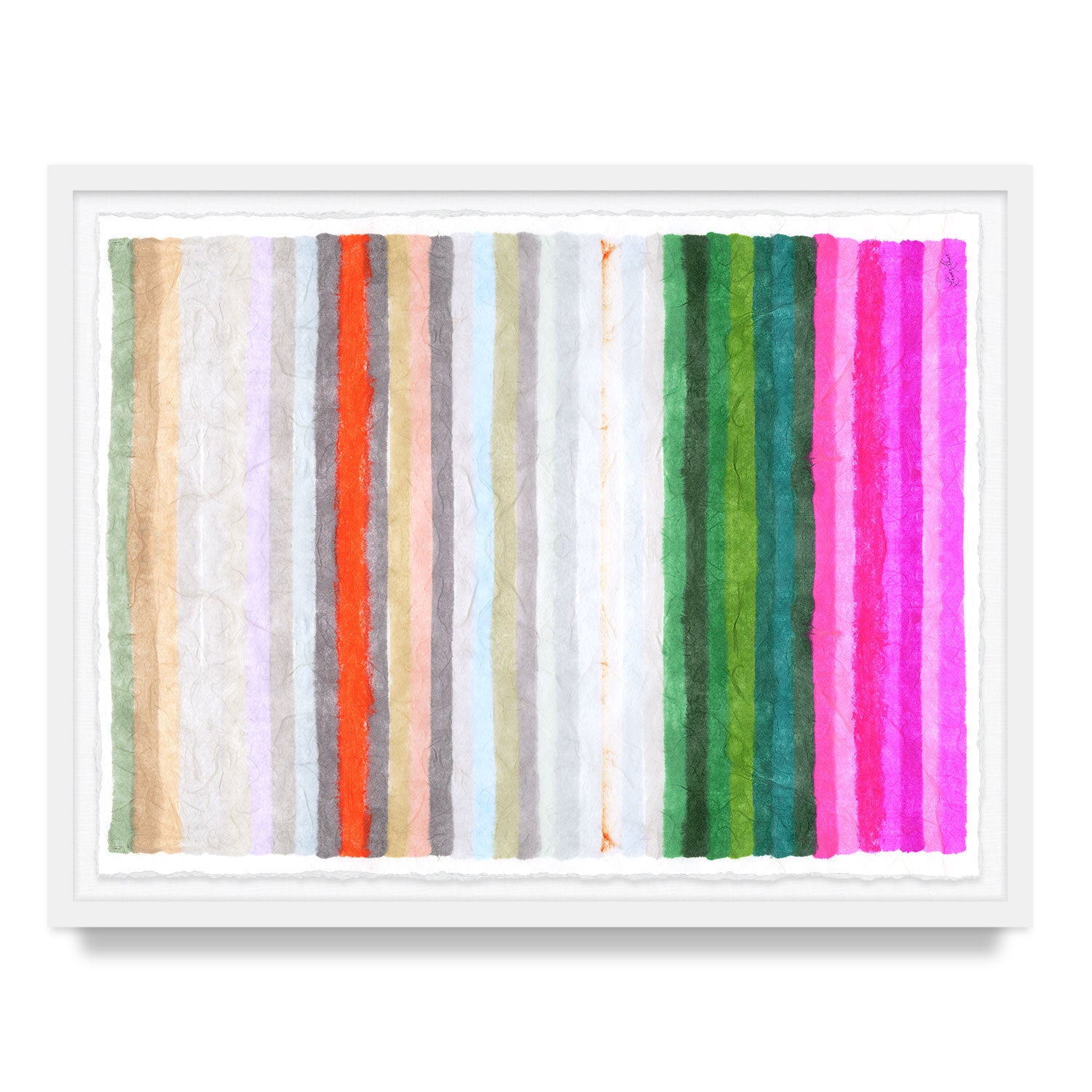 Chromatic Harmony #7 Framed Art Print