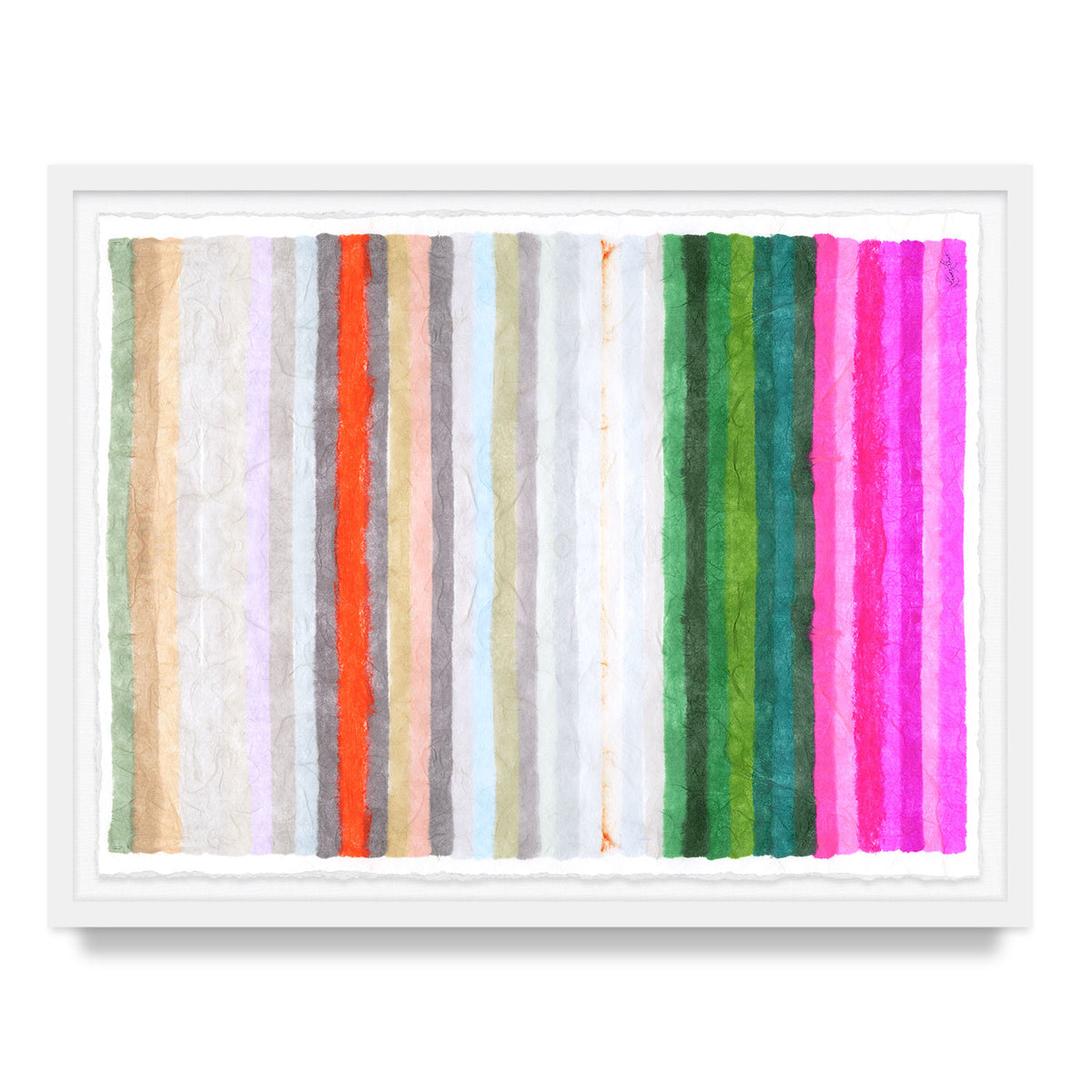 Chromatic Harmony #7 Framed Art Print