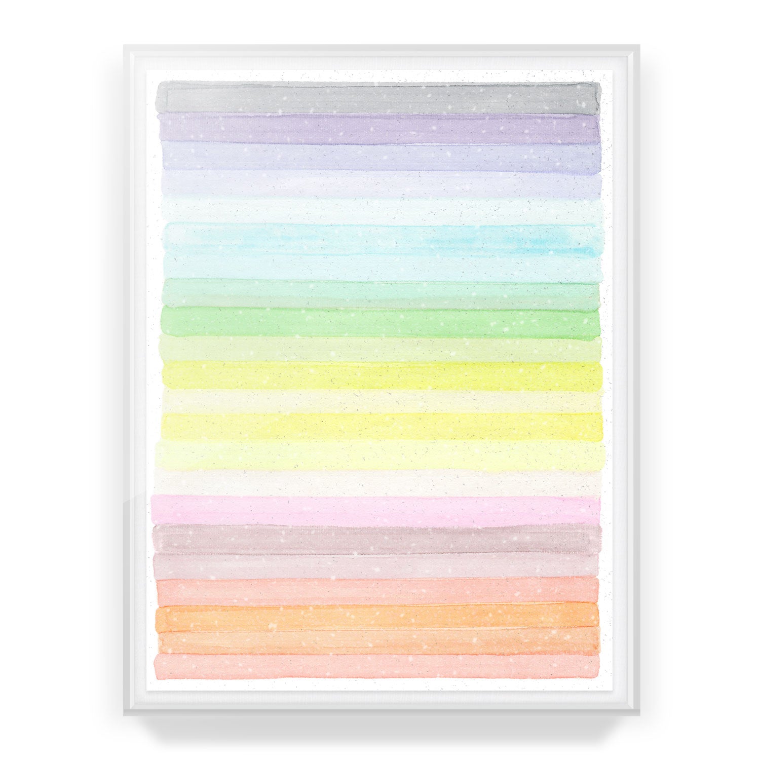 Chromatic Rainbow Embellished Print