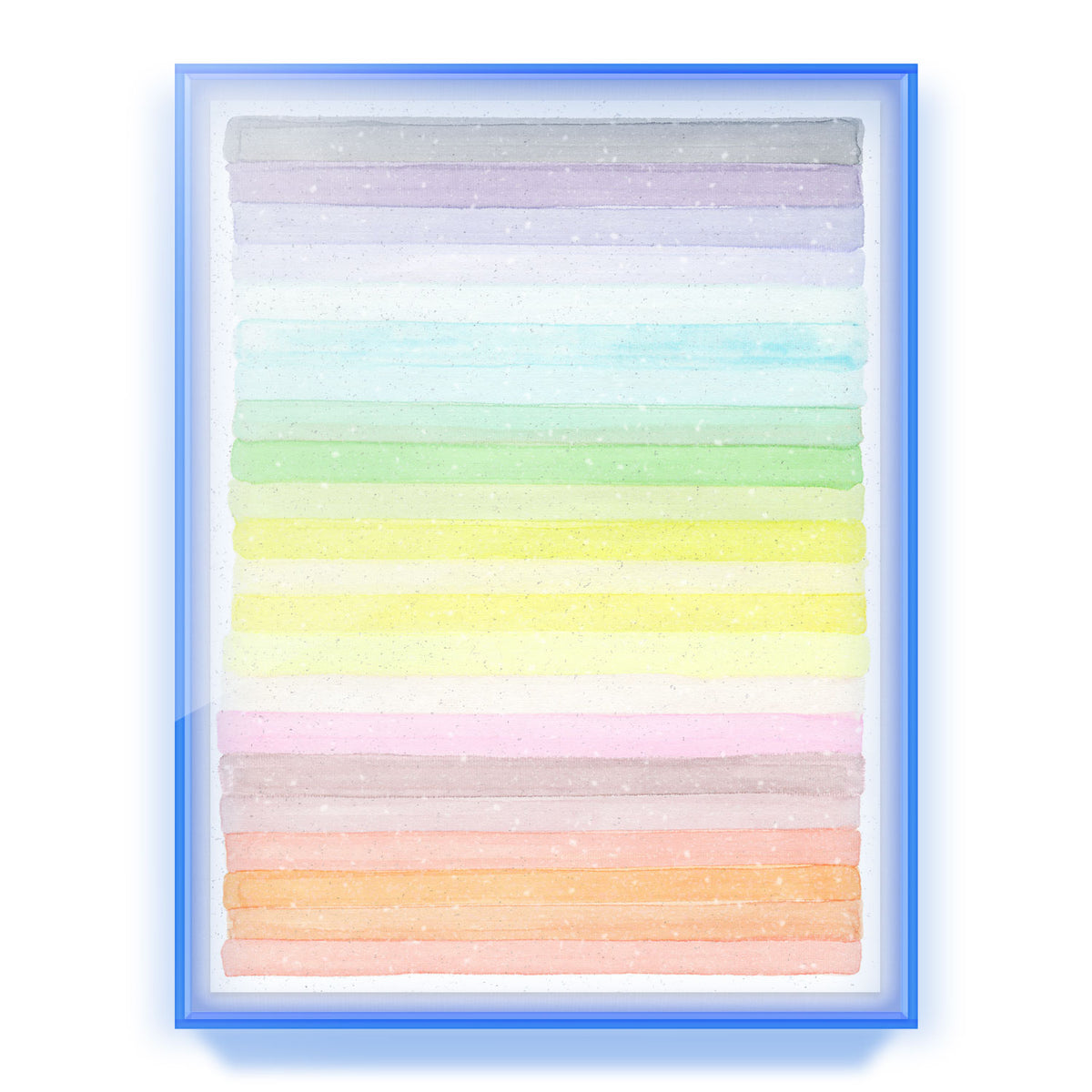 Chromatic Rainbow Embellished Print