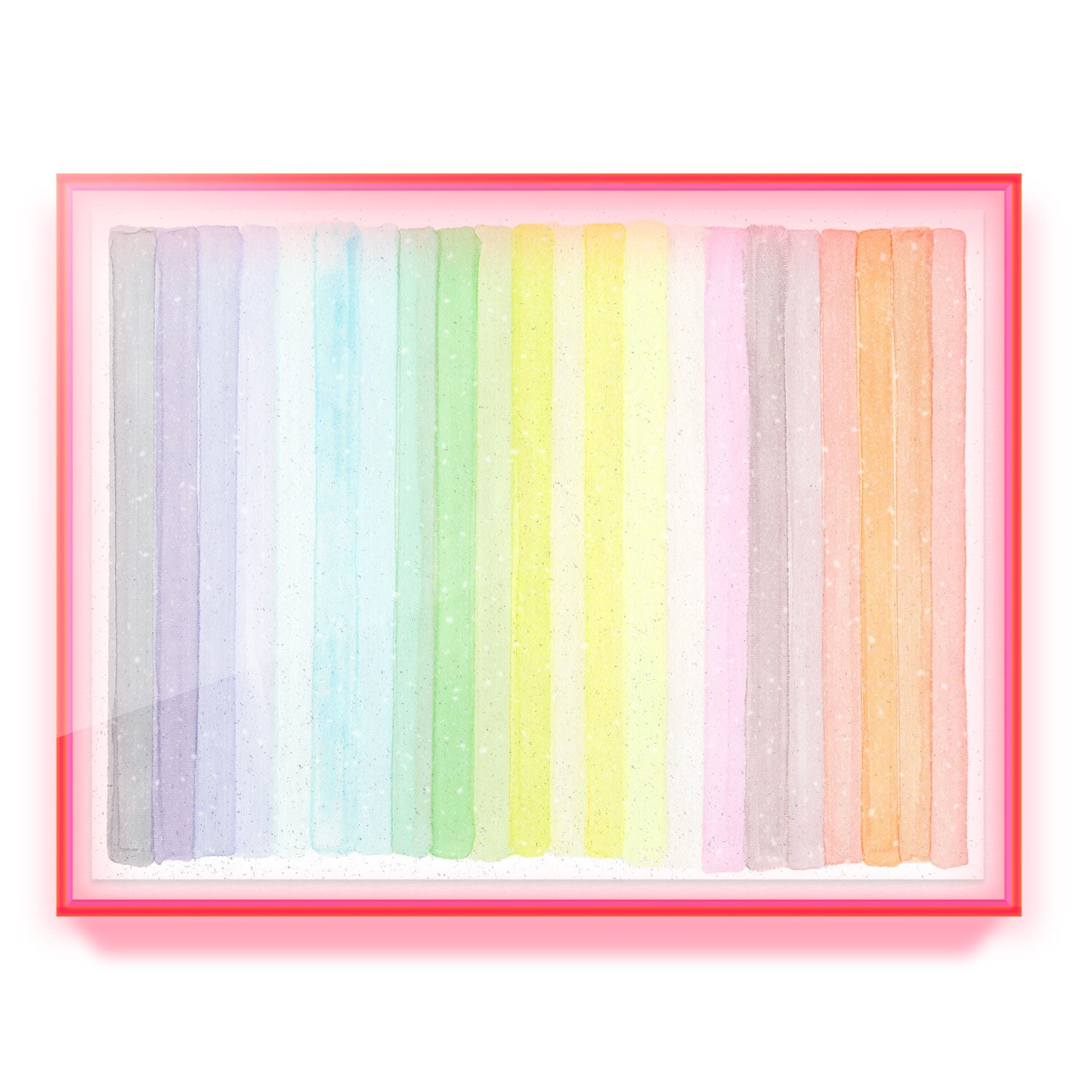 Chromatic Rainbow Embellished Print
