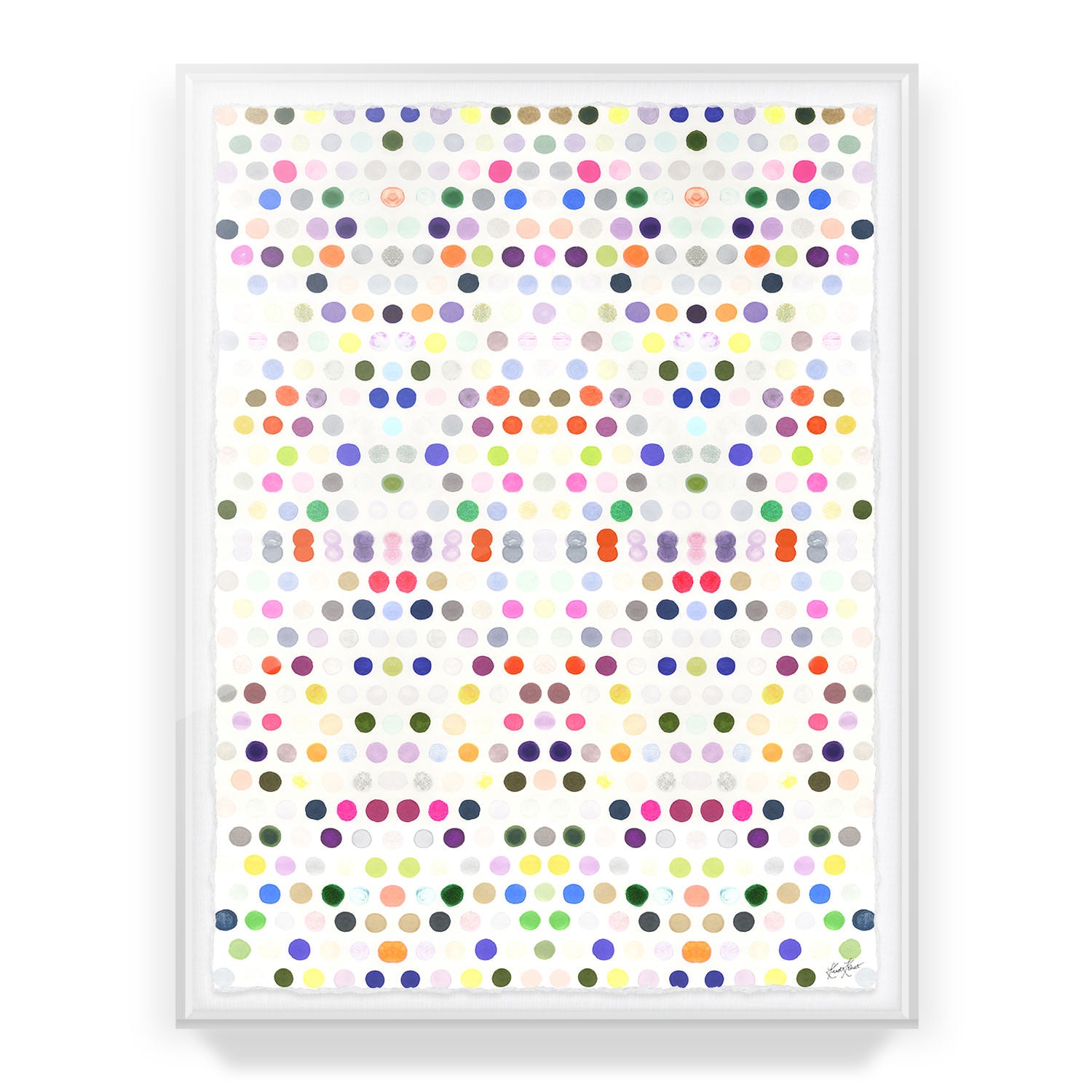 Dots #5 Framed Art Print