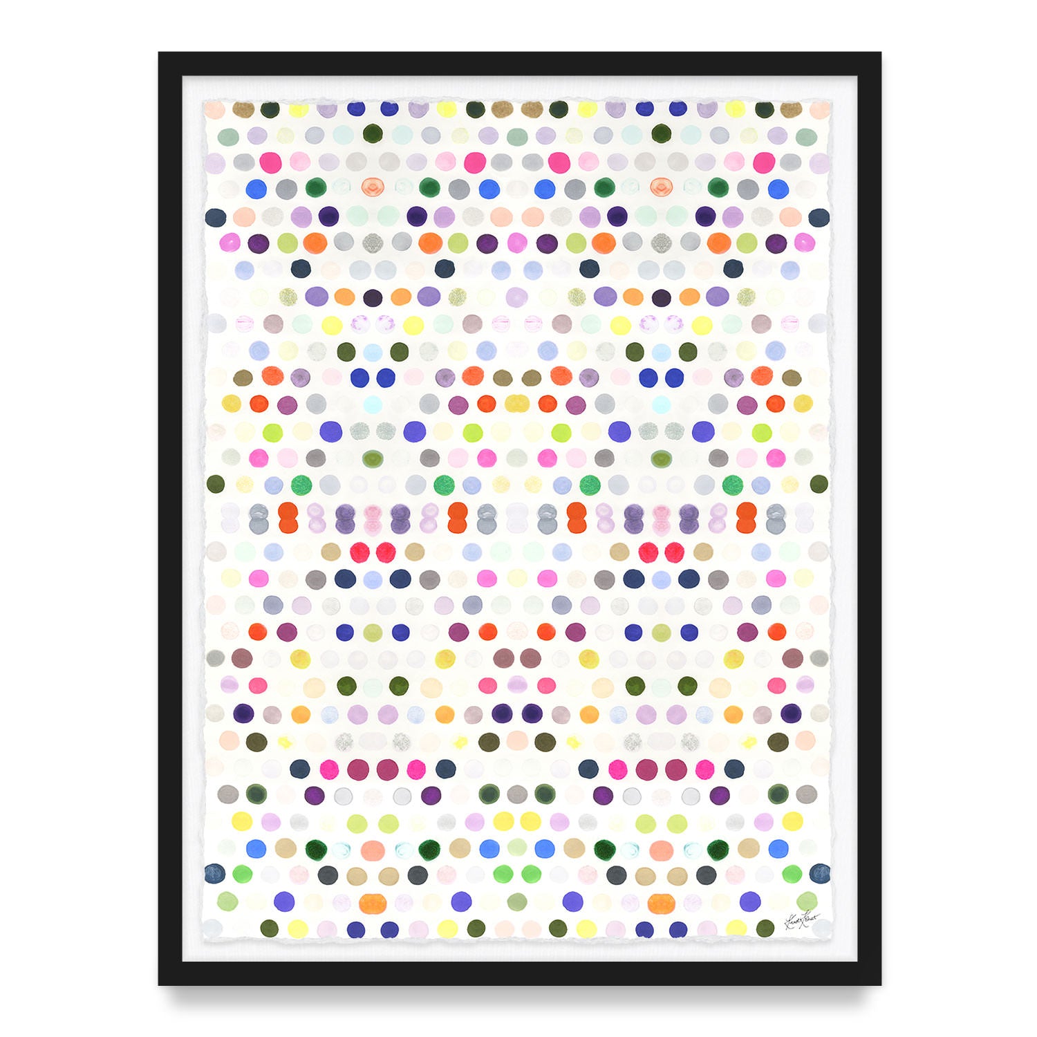 Dots #5 Framed Art Print