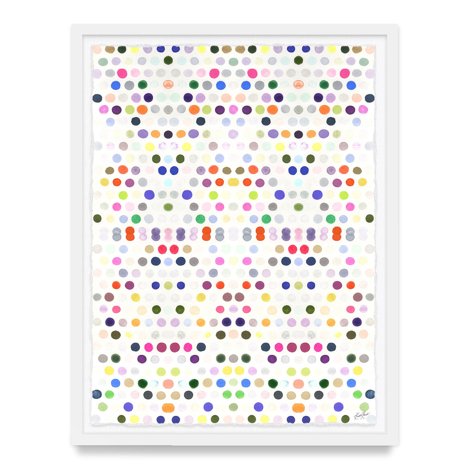 Dots #5 Framed Art Print