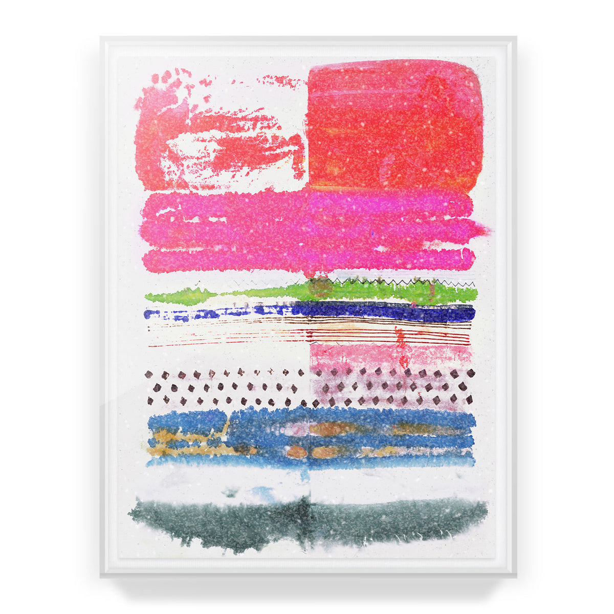 Gypset Stripe Embellished Print
