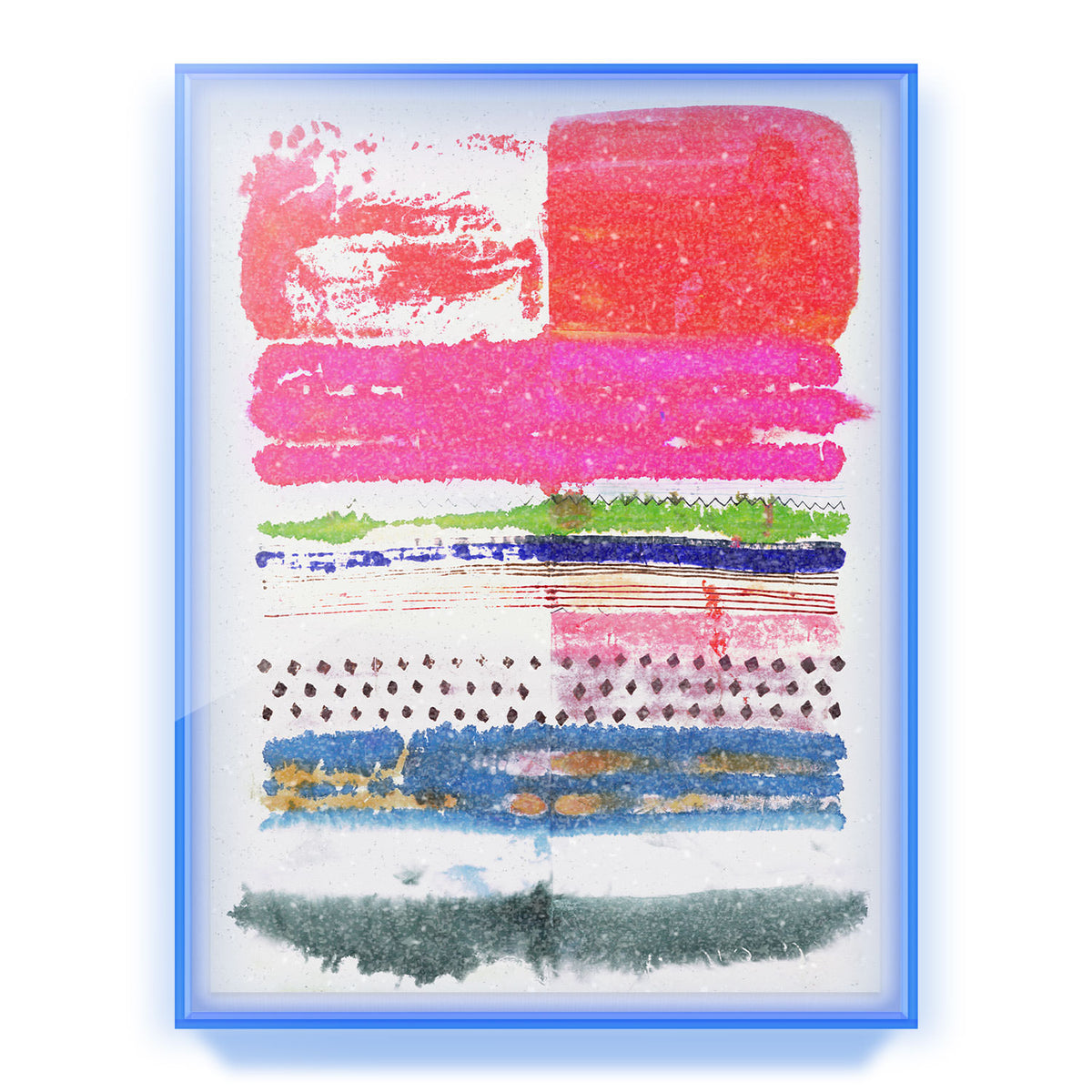 Gypset Stripe Embellished Print