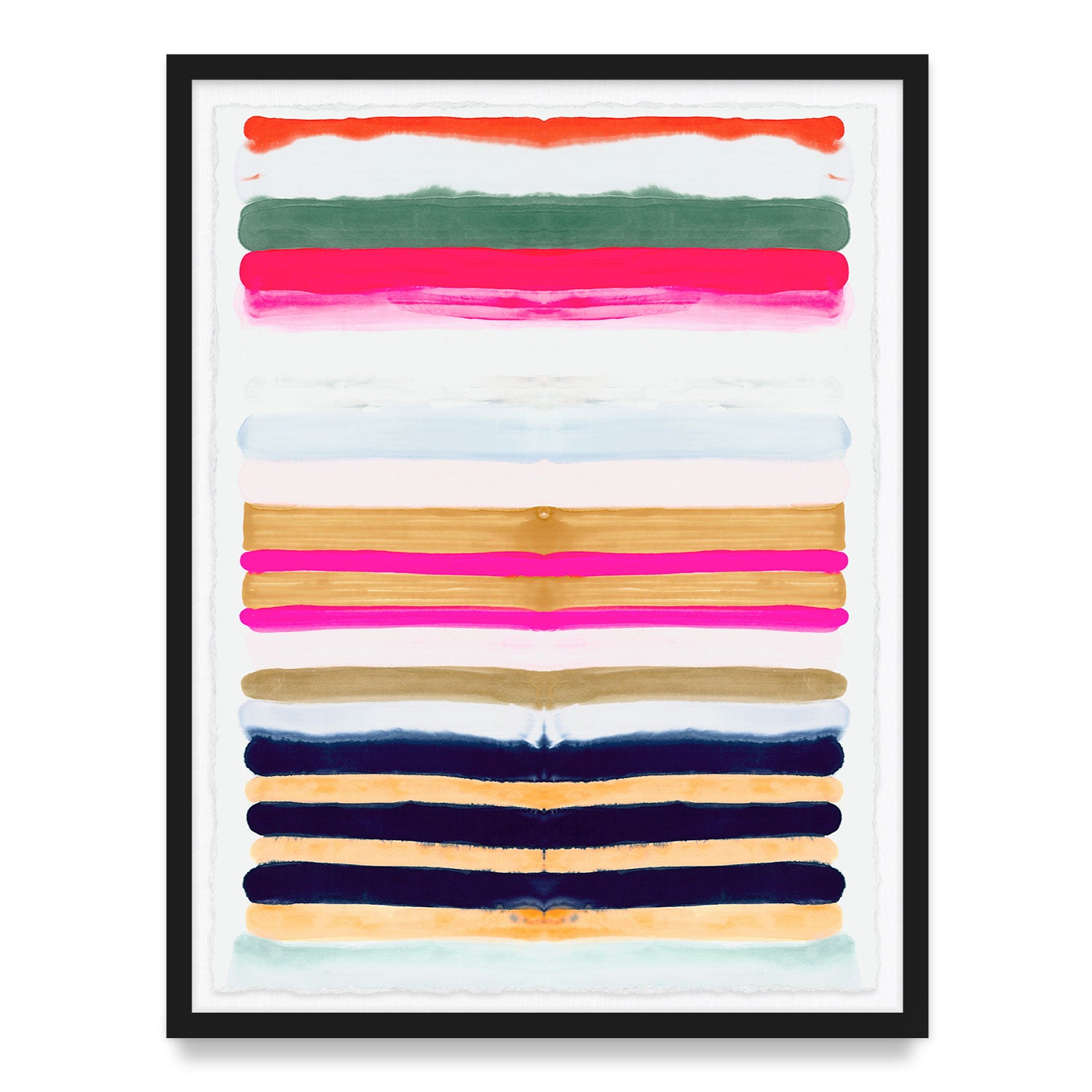 Hot Stripes 2 Framed Art Print