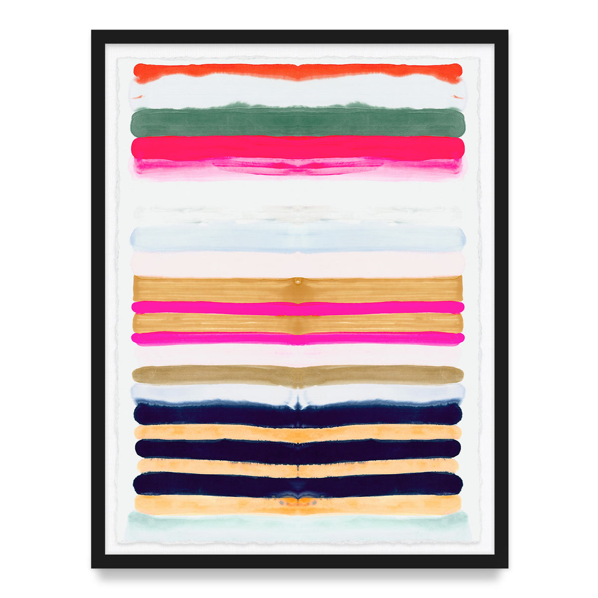 Hot Stripes 2 Framed Art Print