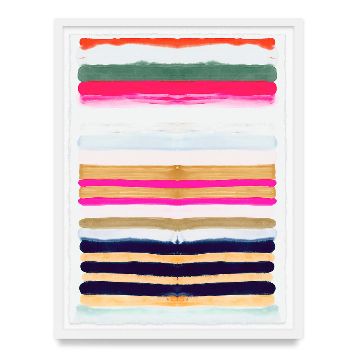 Hot Stripes 2 Framed Art Print