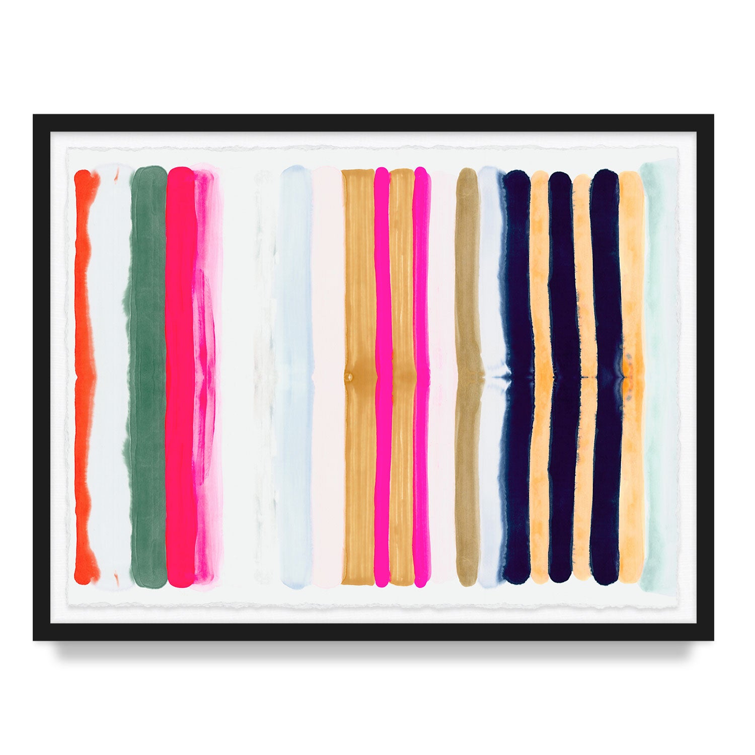 Hot Stripes 2 Framed Art Print