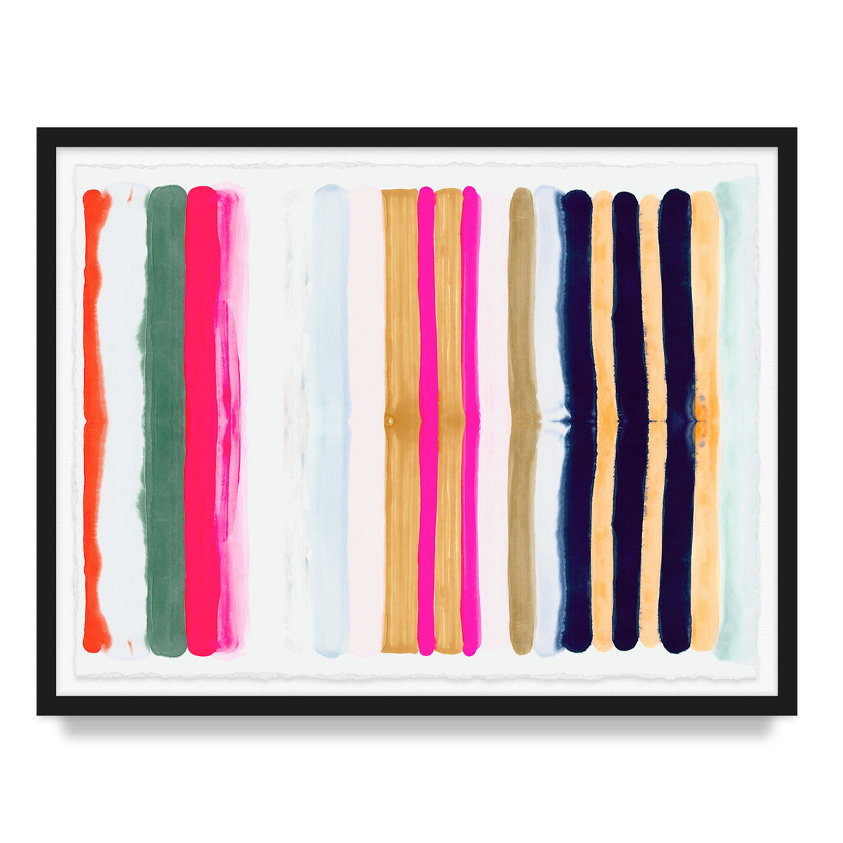 Hot Stripes 2 Framed Art Print